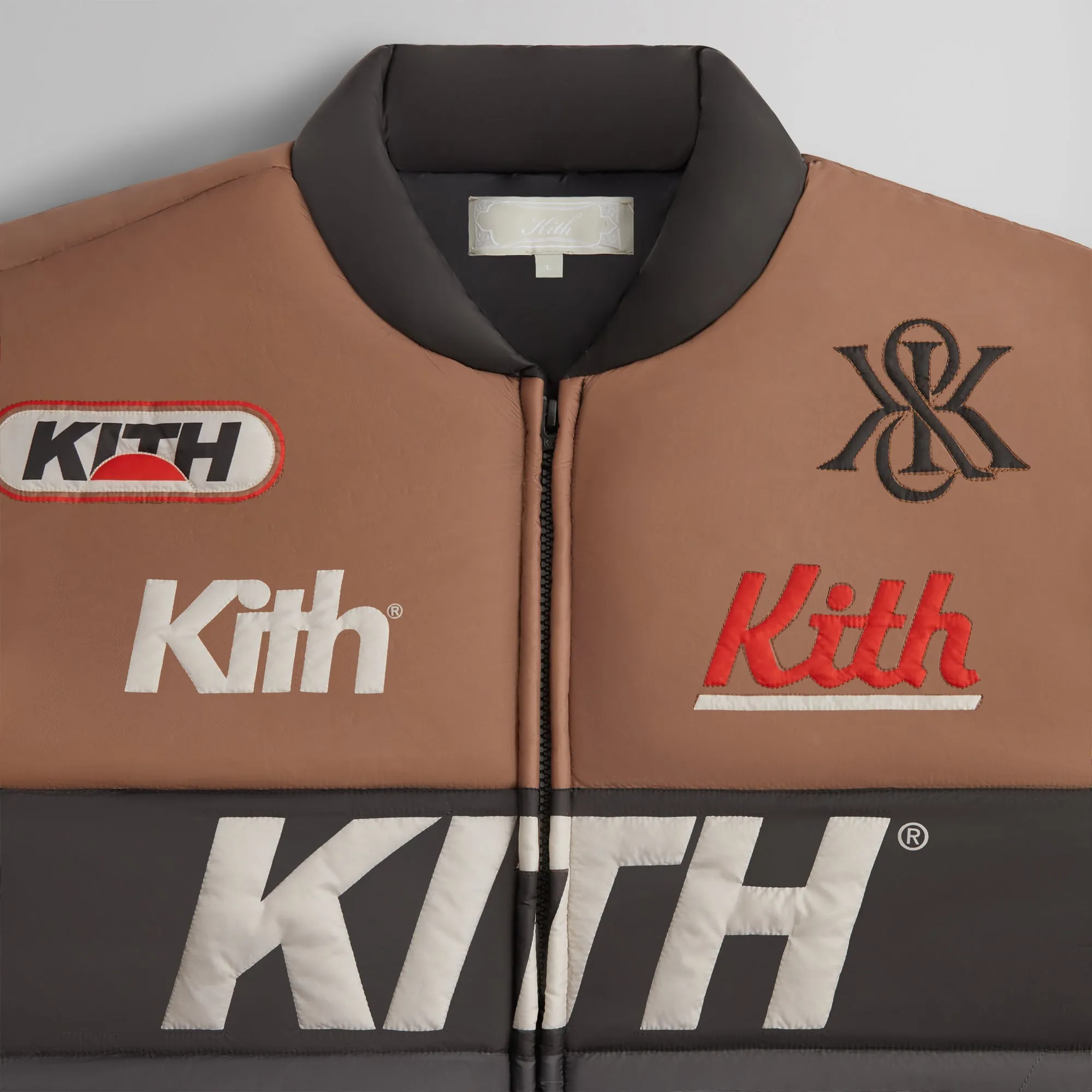 Kith Full Zip Brixton Puffed Shirt Jacket - Yuma sold by Kith product image thumbnail 3