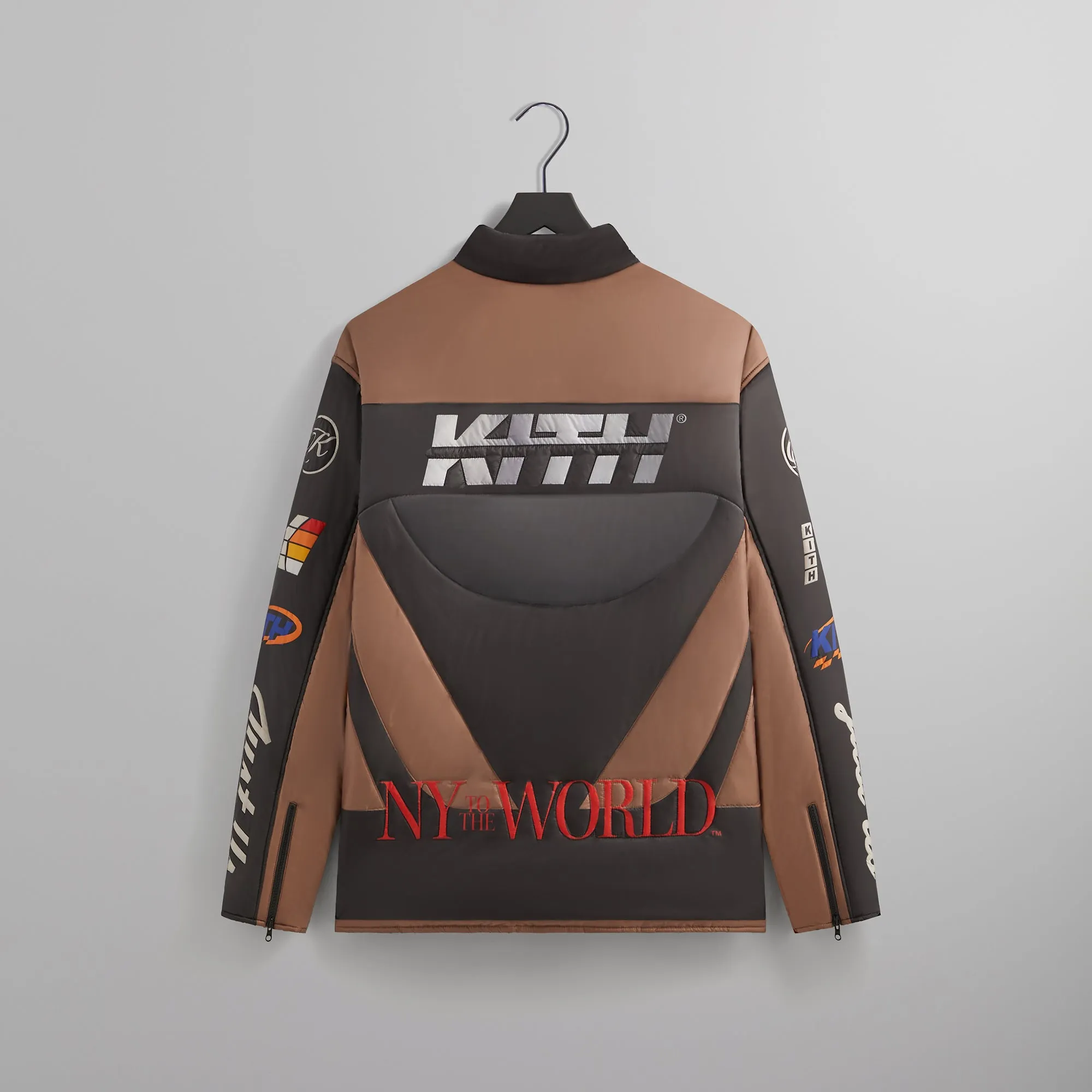 Kith Full Zip Brixton Puffed Shirt Jacket - Yuma sold by Kith product image thumbnail 2