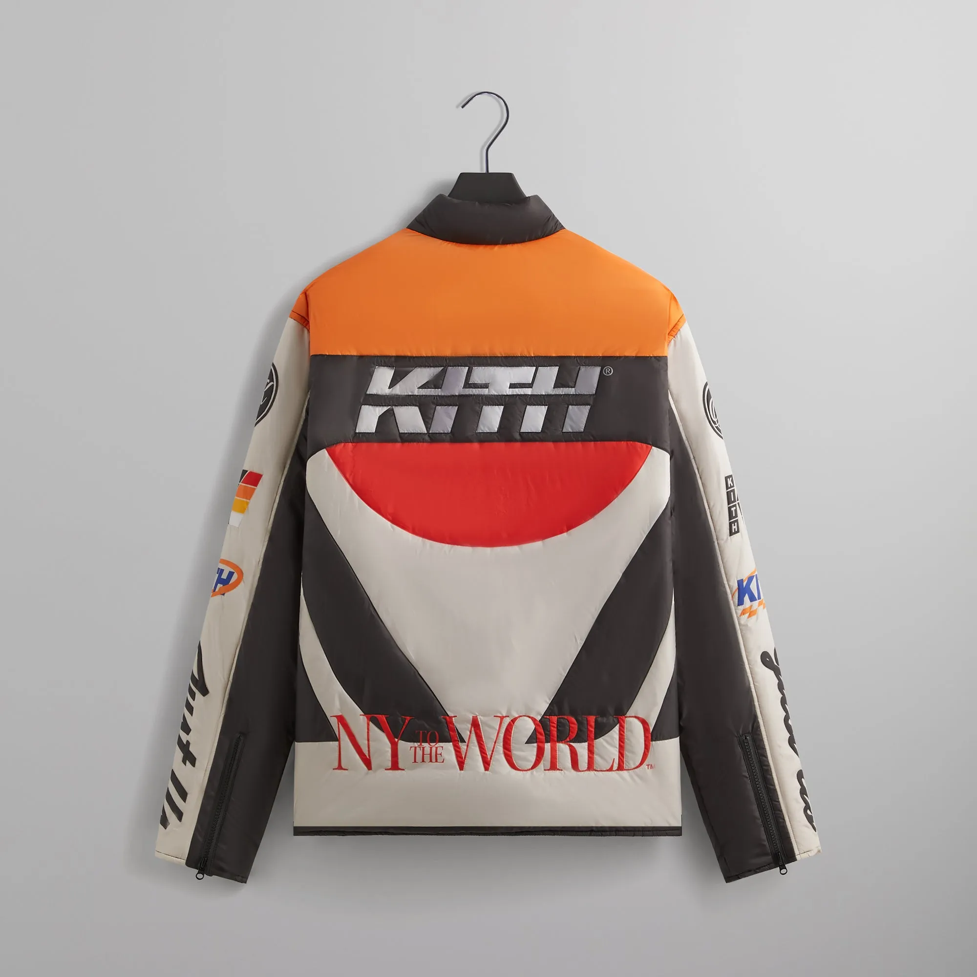 Kith Full Zip Brixton Puffed Shirt Jacket - Sandrift sold by Kith product image thumbnail 4