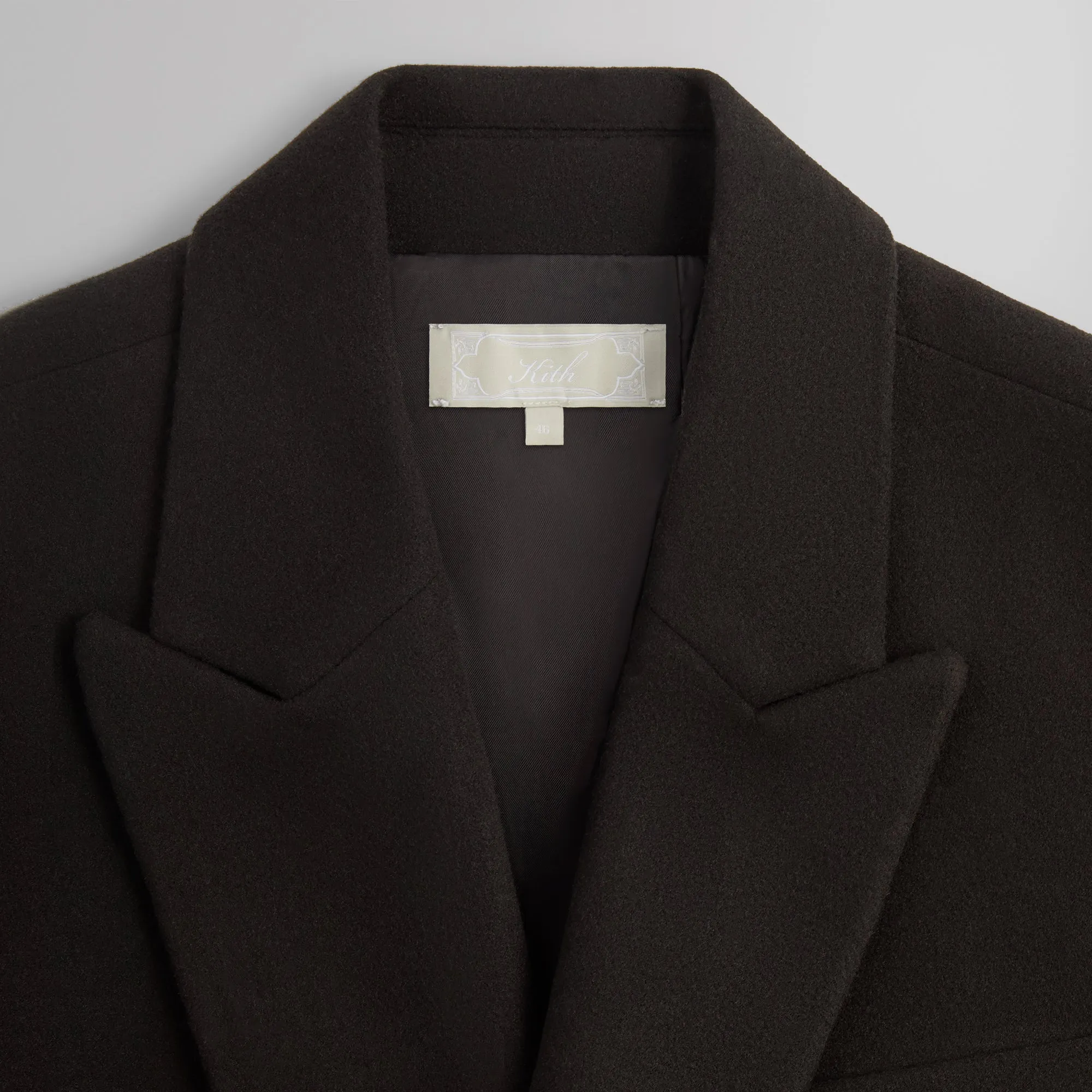 Kith Felted Jersey Julius Blazer - Black sold by Kith product image thumbnail 4