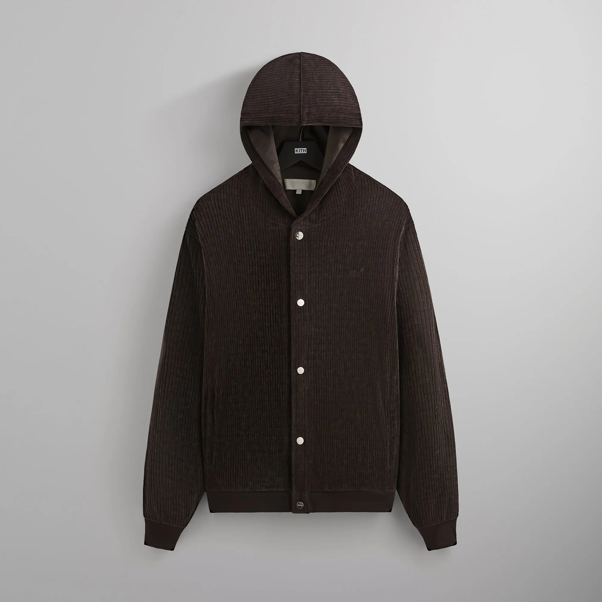Kith Corduroy Williams VI Hoodie - Kindling sold by Kith