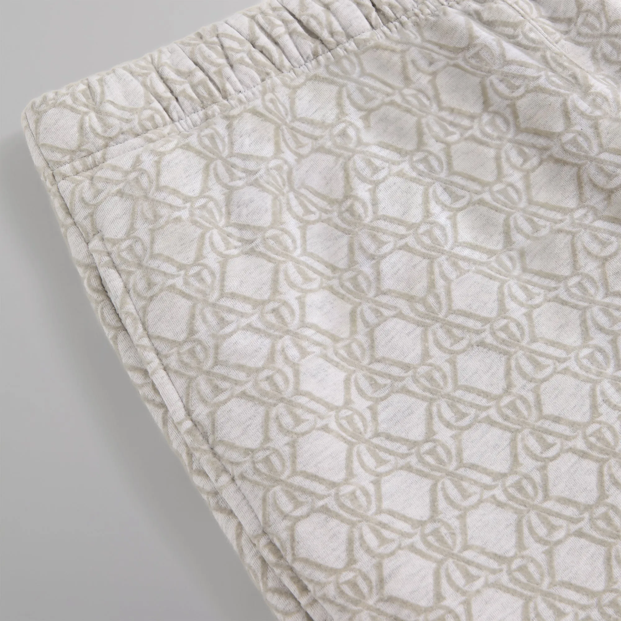 Kith Bonded Fleece Nelson Sweatpant - Light Heather Grey sold by Kith product image thumbnail 5