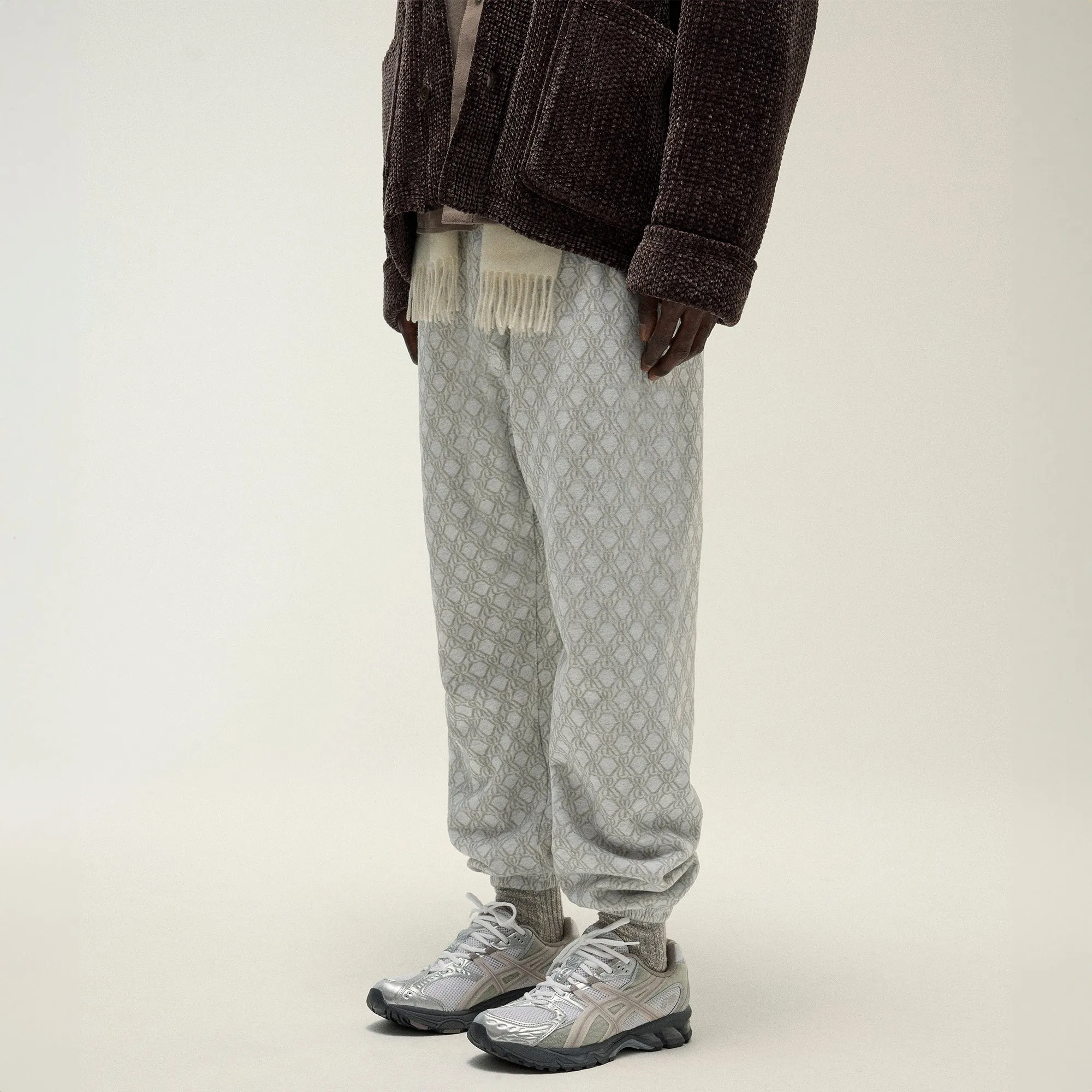 Kith Bonded Fleece Nelson Sweatpant - Light Heather Grey sold by Kith product image thumbnail 3