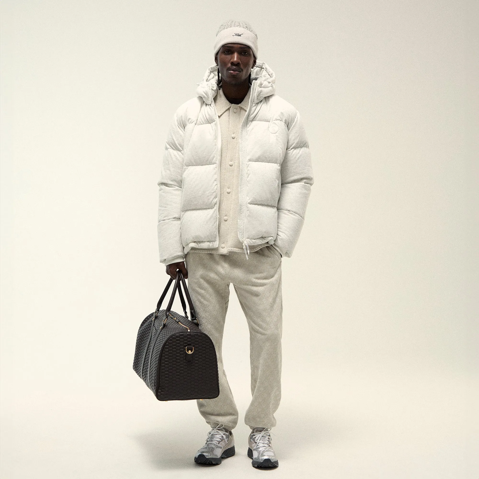 Kith Bonded Fleece Nelson Sweatpant - Sandy Heather sold by Kith product image thumbnail 2