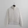 Kith Bonded Fleece Wyona Full Zip - Light Heather Grey sold by Kith