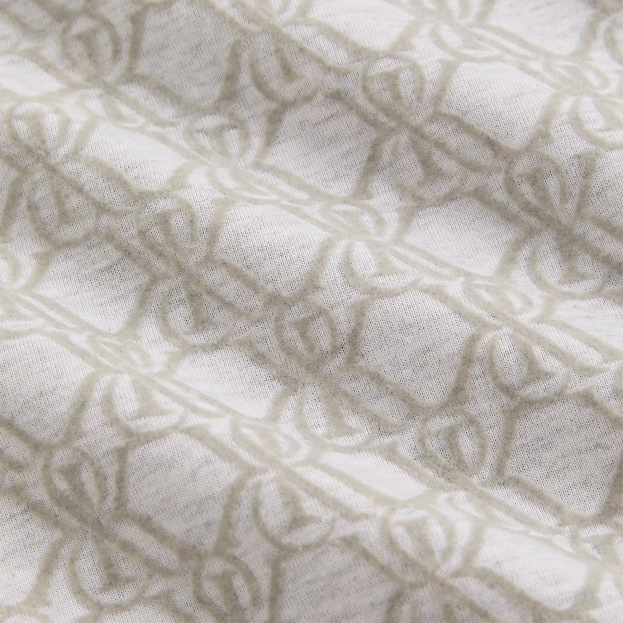 Kith Bonded Fleece Wyona Full Zip - Light Heather Grey sold by Kith product image thumbnail 4