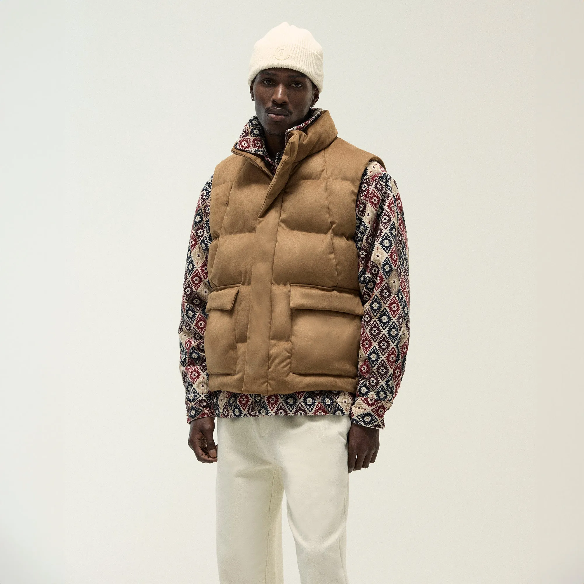 Kith Bonded Microsuede Midi Vest - Mesa sold by Kith product image thumbnail 2