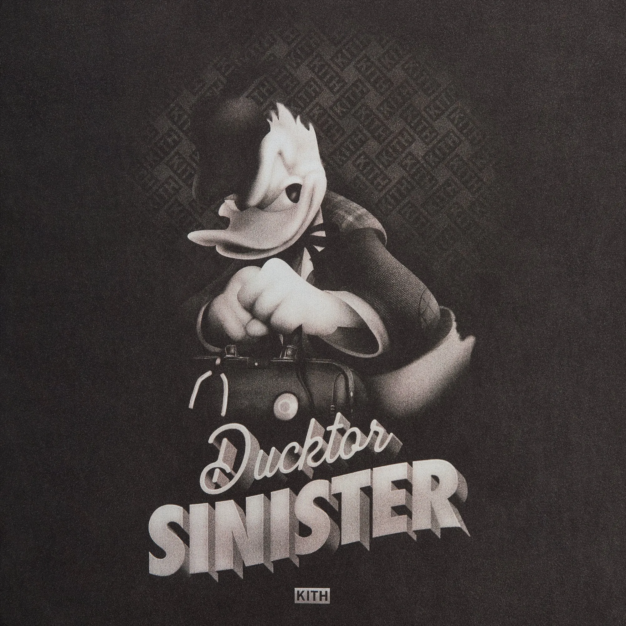 Disney | Kith for Donald Duck Sinister Vintage Tee - Black sold by Kith product image thumbnail 3
