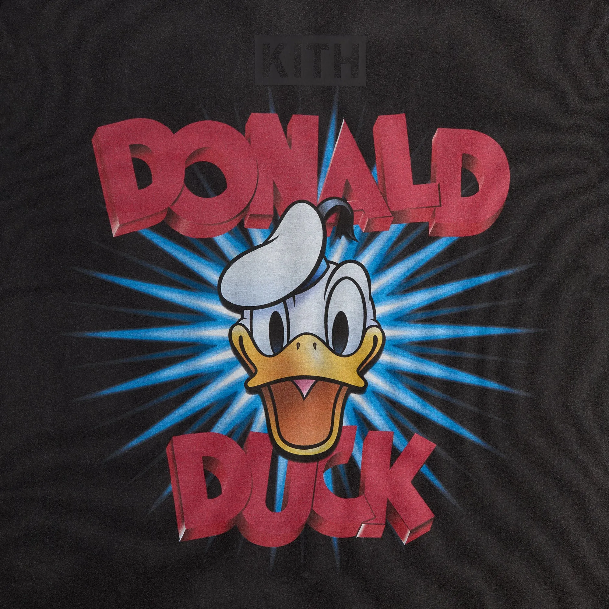 Disney | Kith for Donald Duck Show Vintage Tee - Black sold by Kith product image thumbnail 3