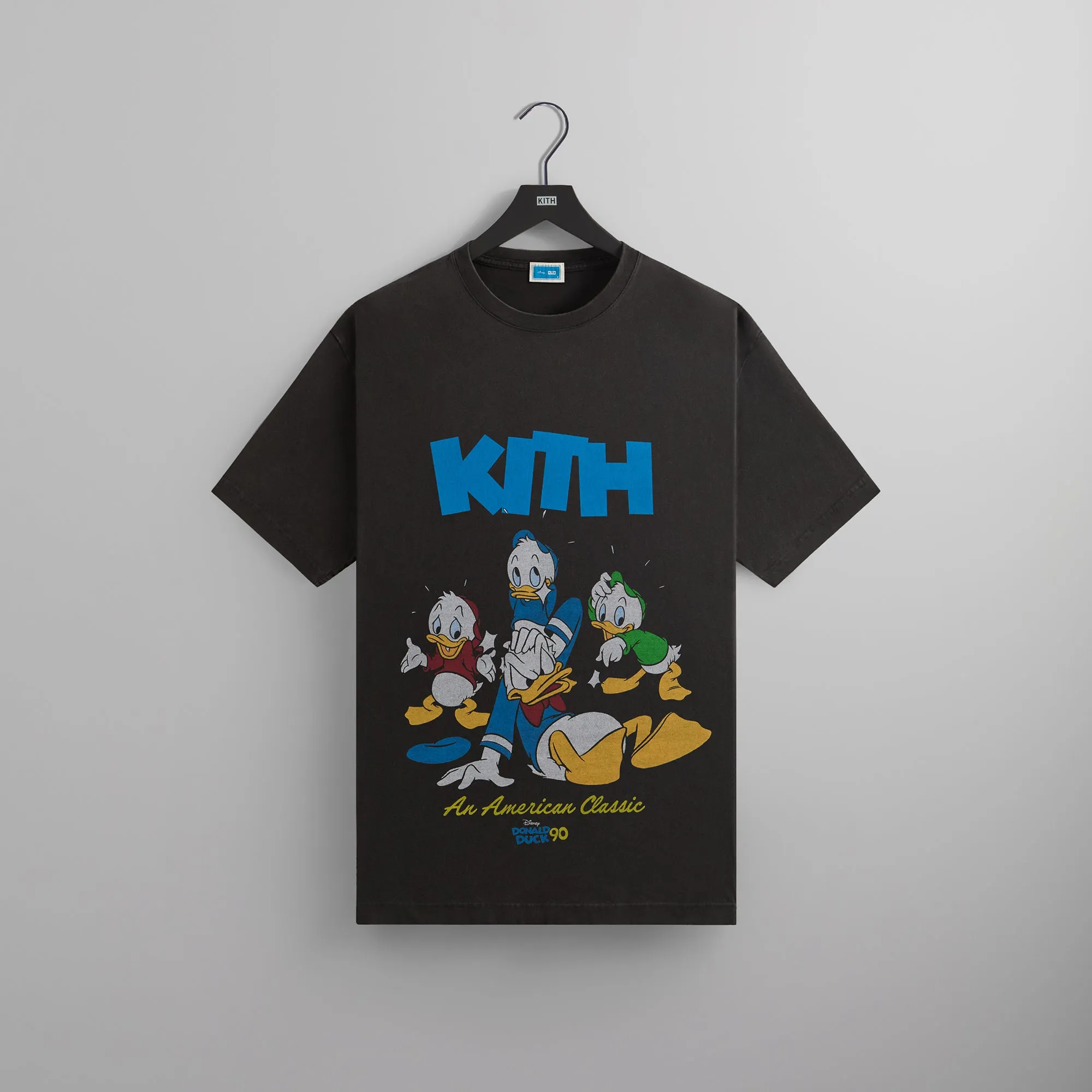 Disney | Kith for Donald Duck Classic Vintage Tee - Black sold by Kith