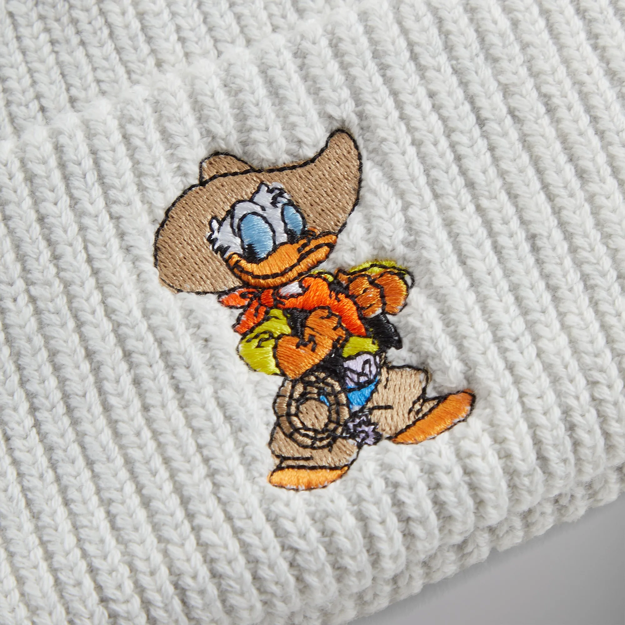 Disney | Kith for Donald Duck Mia Beanie - Light Heather Grey sold by Kith product image thumbnail 3