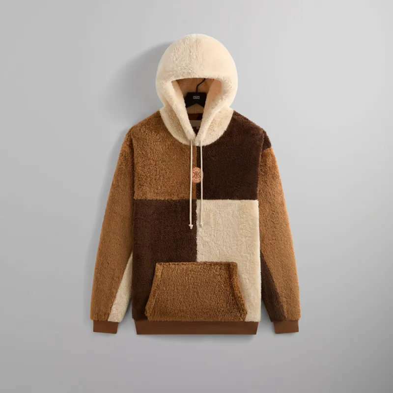 Kith Color-Blocked Plush Hoodie - Curb sold by Kith