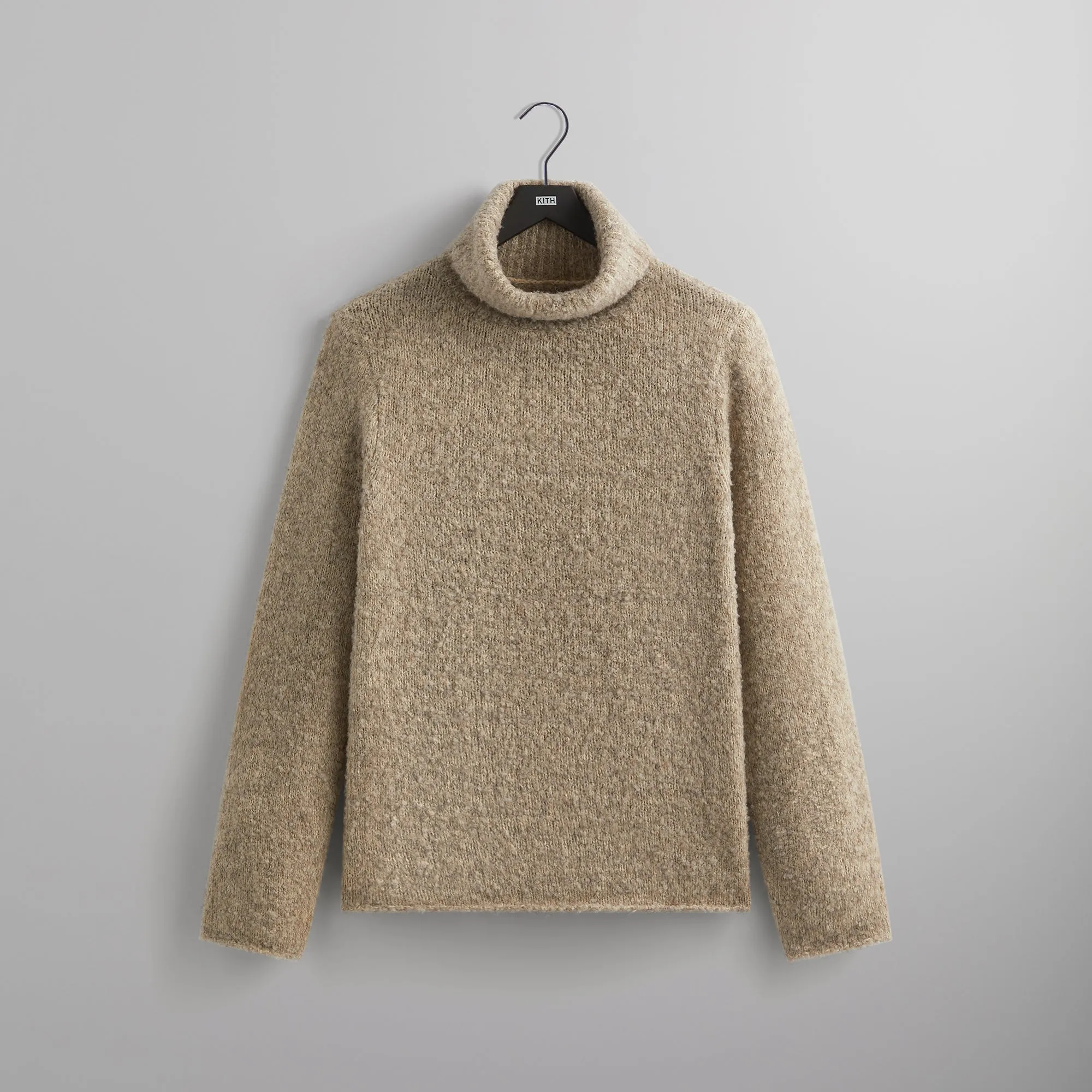 &Kin Speckled Boucle Walker Turtleneck - Wren sold by Kith