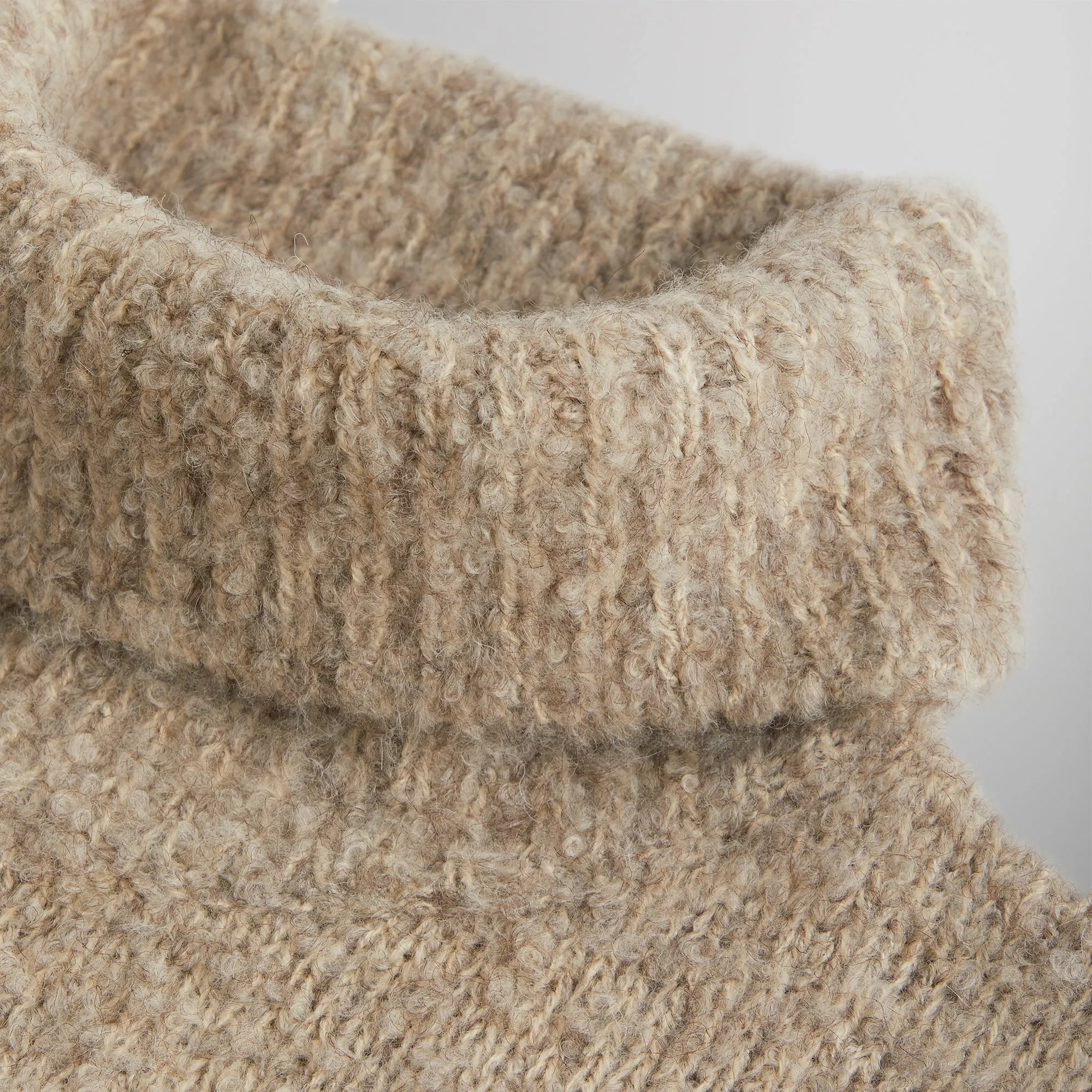 &Kin Speckled Boucle Walker Turtleneck - Wren sold by Kith product image thumbnail 4