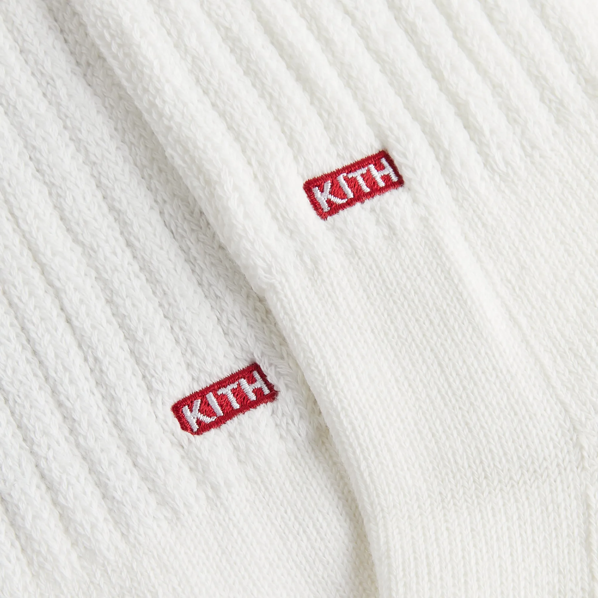 Kith 3-Pack Chunky Crew Socks - Silk sold by Kith product image thumbnail 3