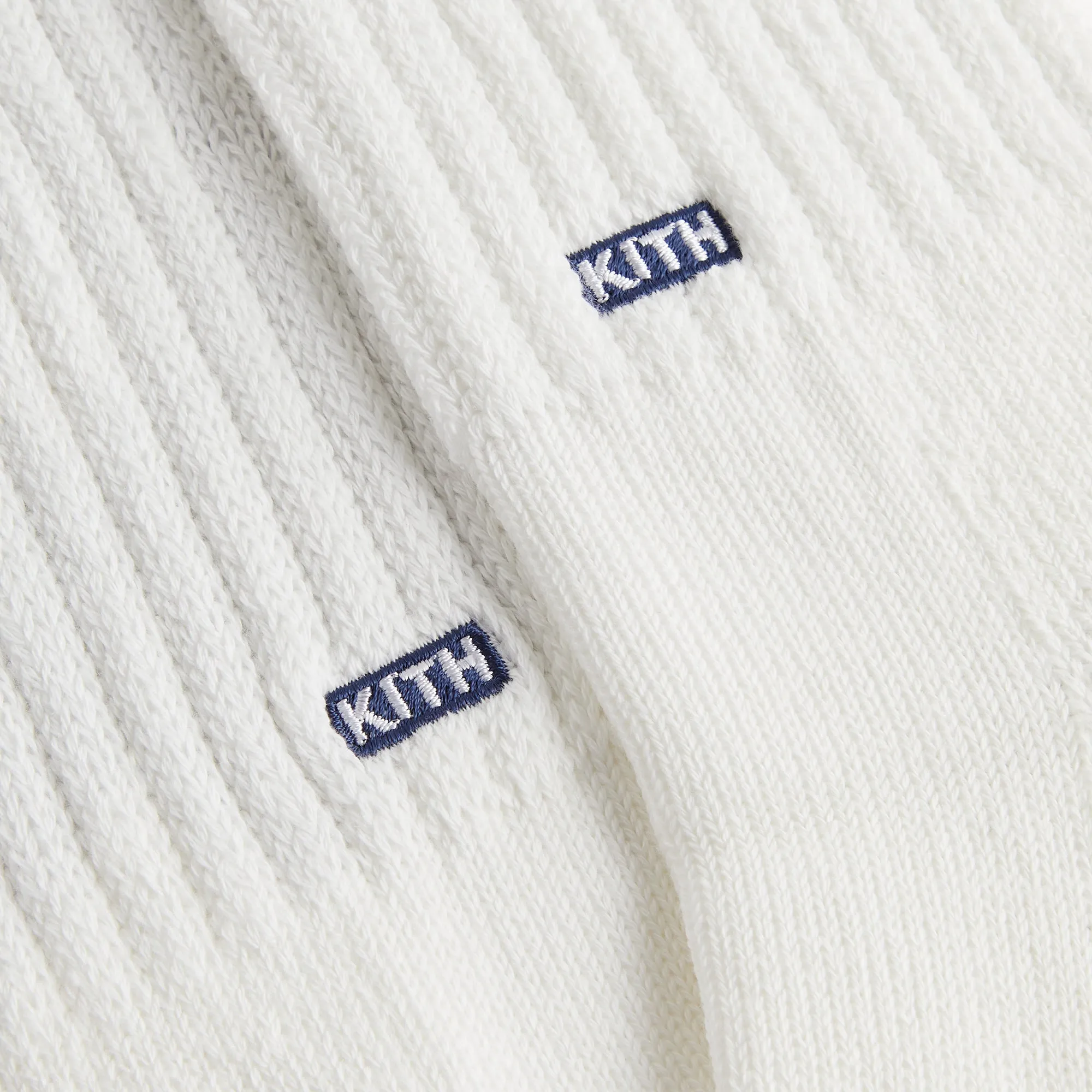 Kith 3-Pack Chunky Crew Socks - Silk sold by Kith product image thumbnail 5