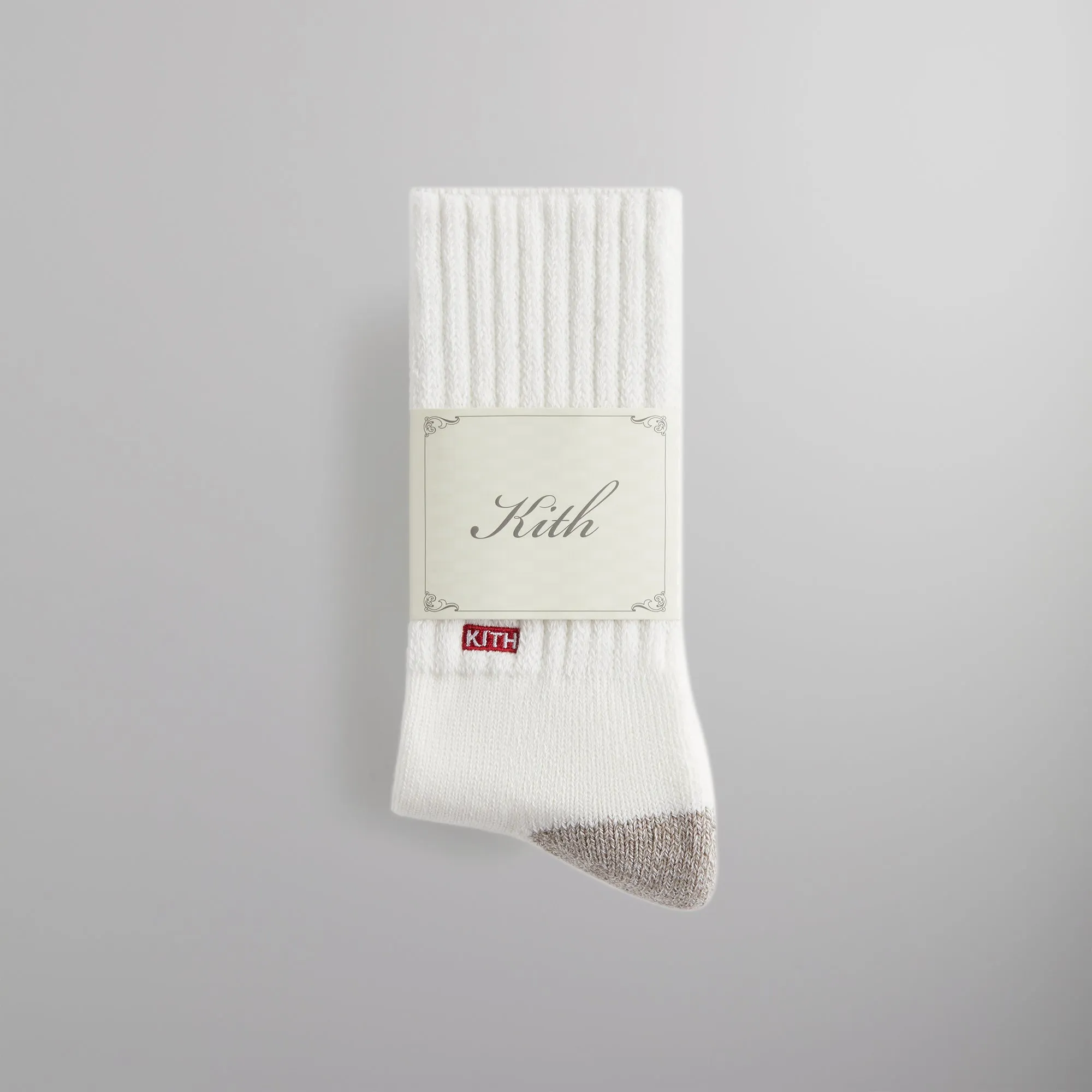 Kith 3-Pack Chunky Crew Socks - Silk sold by Kith product image thumbnail 2