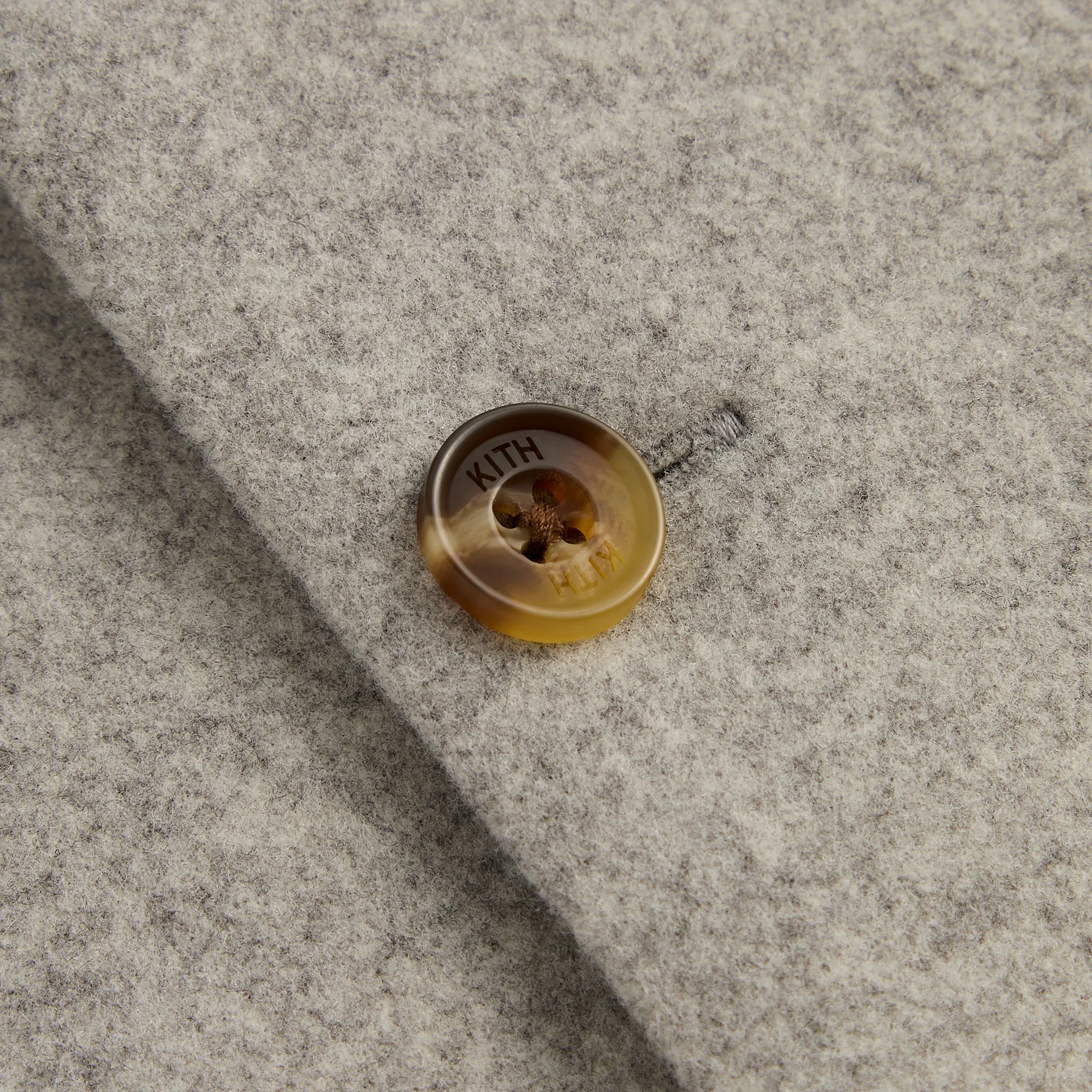 Kith Felted Jersey Jonah Liner - Medium Heather Grey sold by Kith product image thumbnail 4