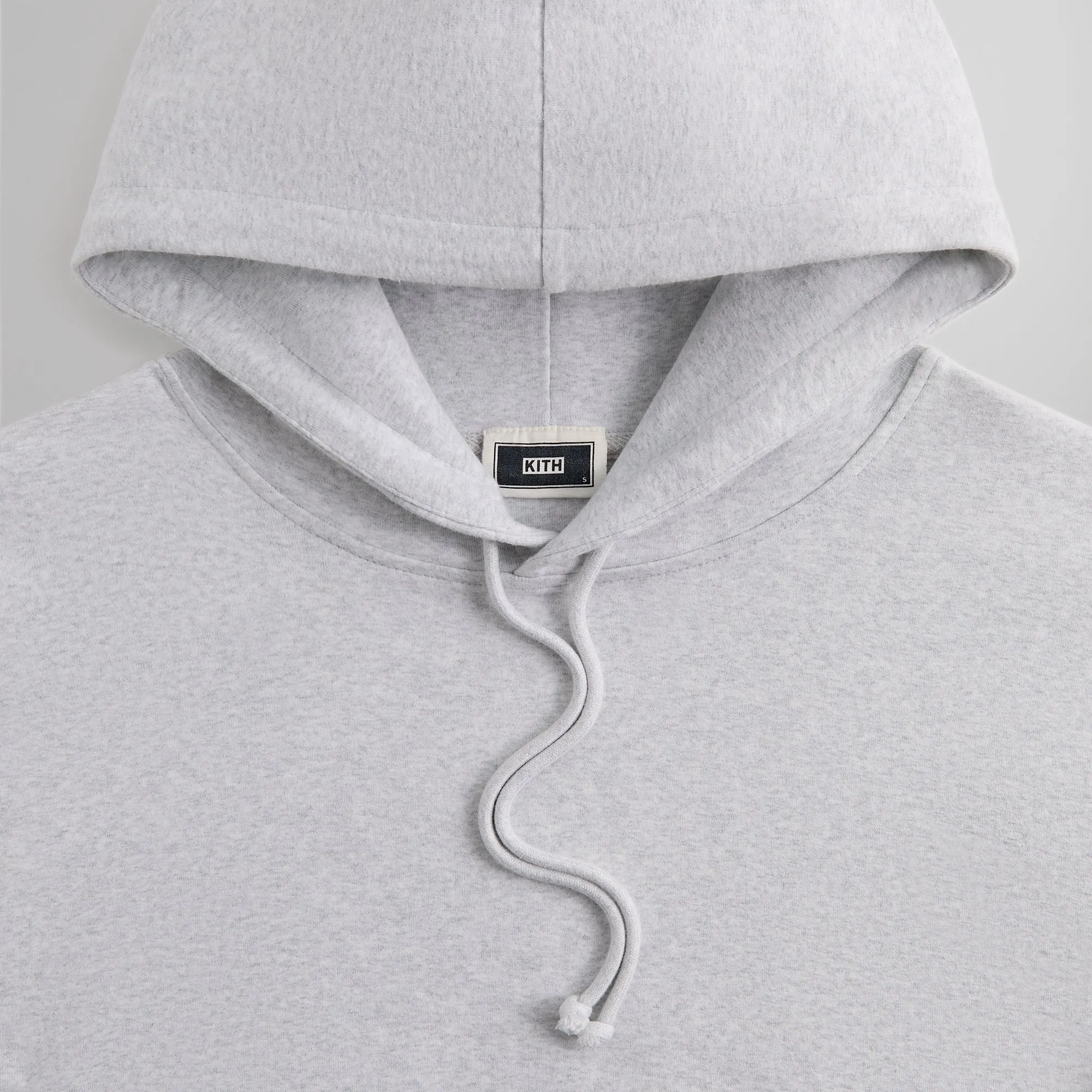 Kith Compact Knit Williams III Hoodie - Light Heather Grey sold by Kith product image thumbnail 3