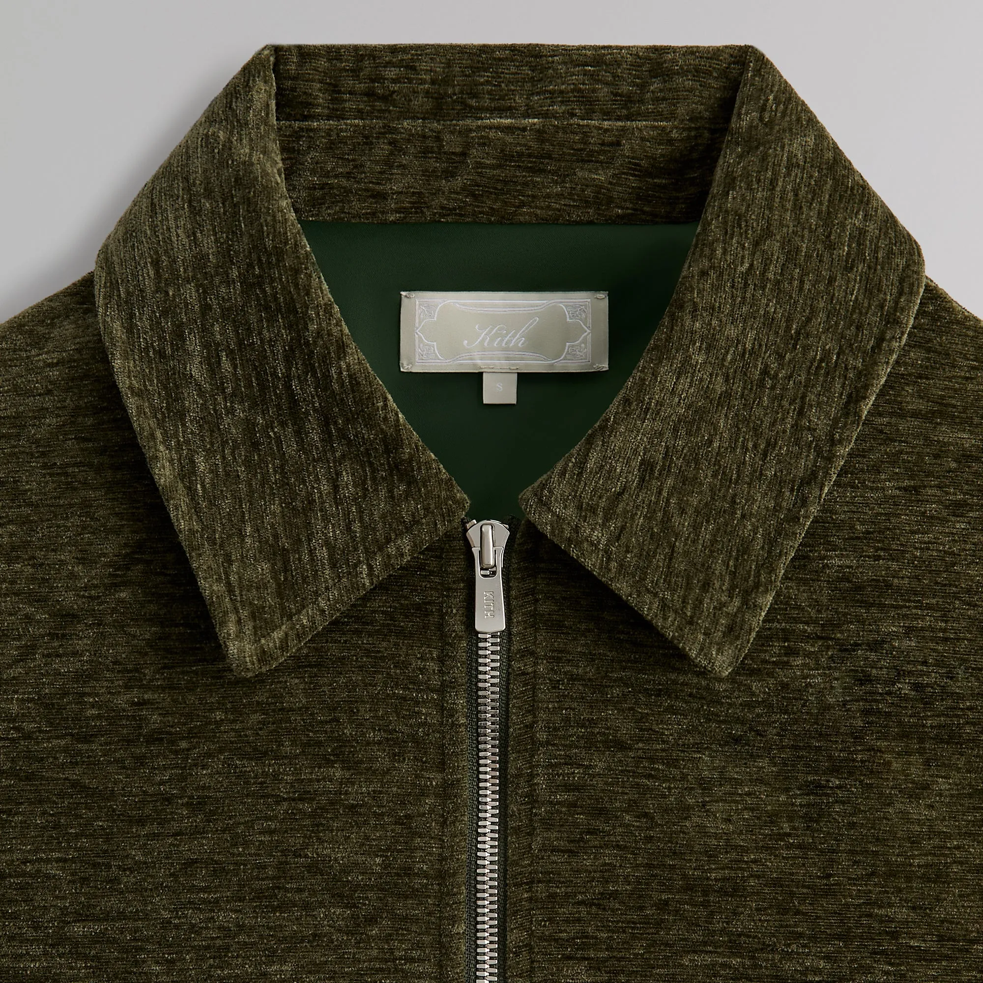 Kith Chenille Full Zip Coaches Jacket - Aspect sold by Kith product image thumbnail 4