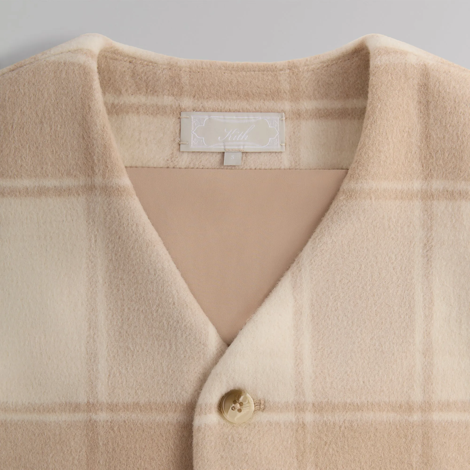 Kith Double Faced Wool Jonah Liner - Canvas sold by Kith product image thumbnail 3