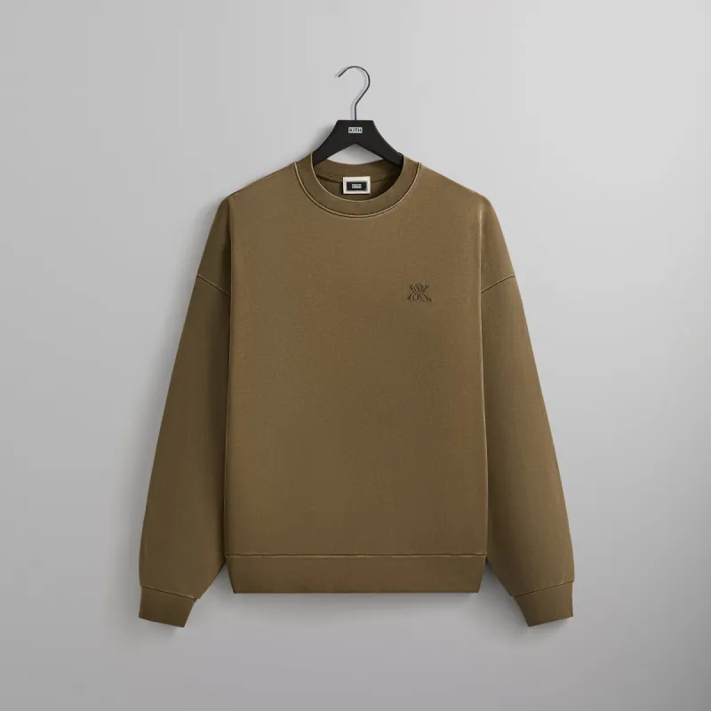 Kith Compact Knit Nelson Crewneck - Astro sold by Kith
