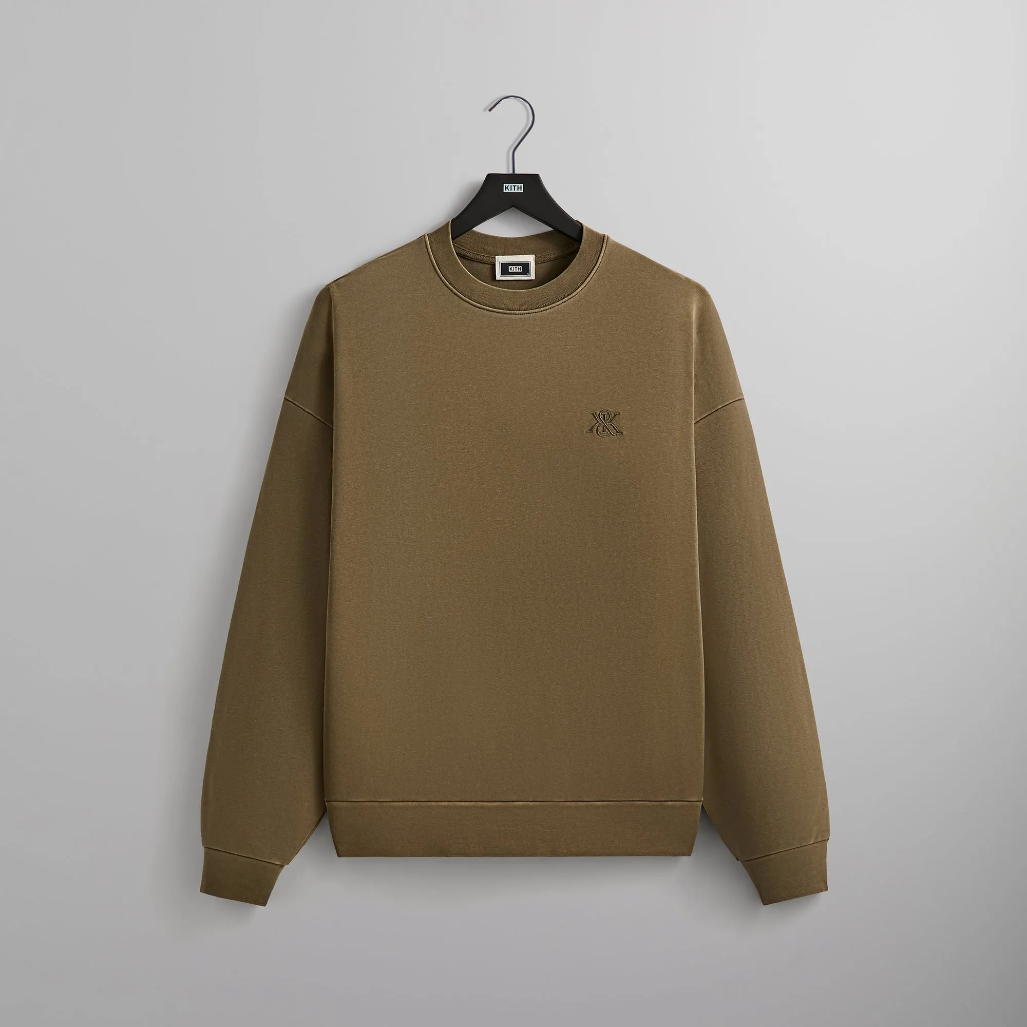 Kith Compact Knit Nelson Crewneck - Astro sold by Kith