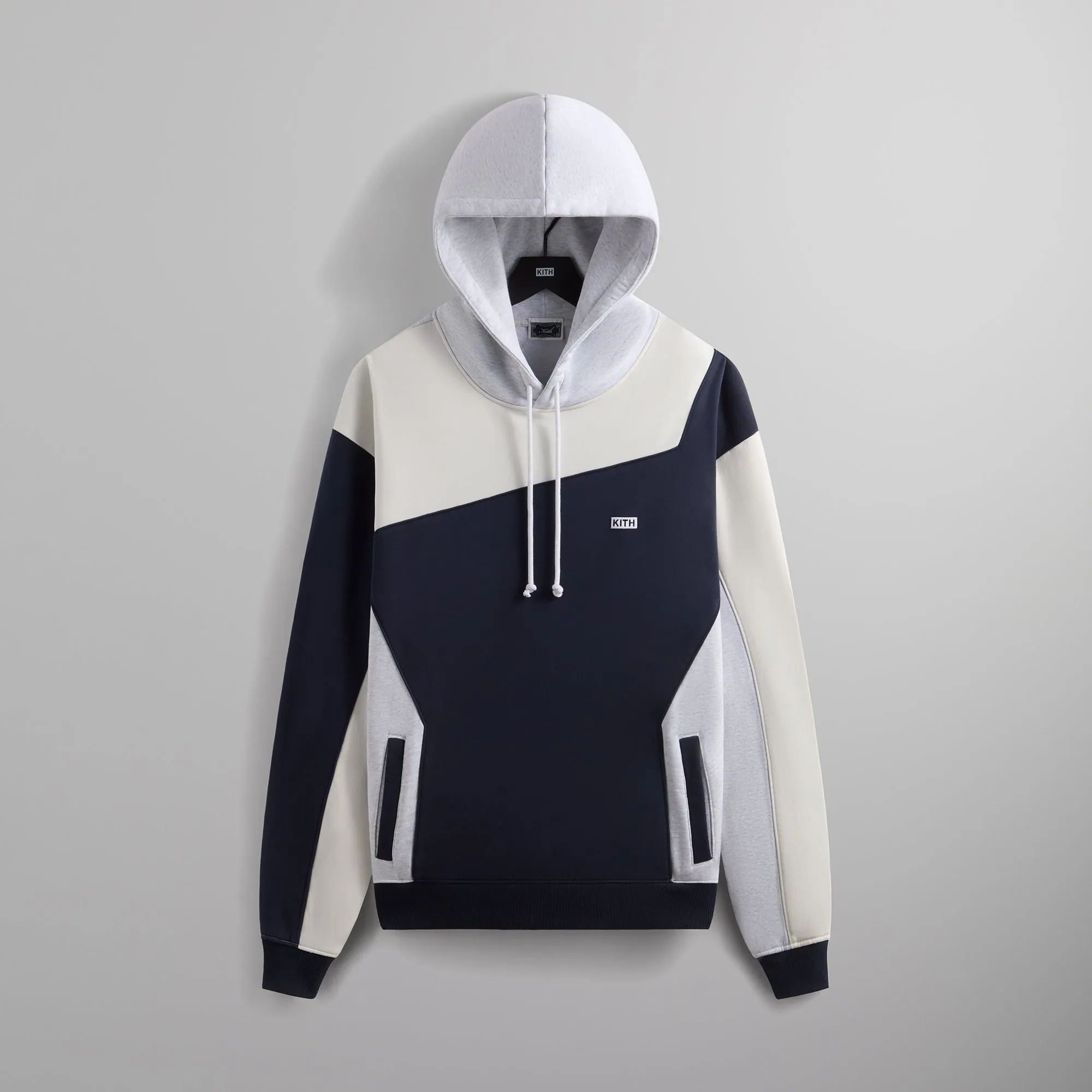 Kith Color-Blocked Madison Hoodie - Nocturnal sold by Kith