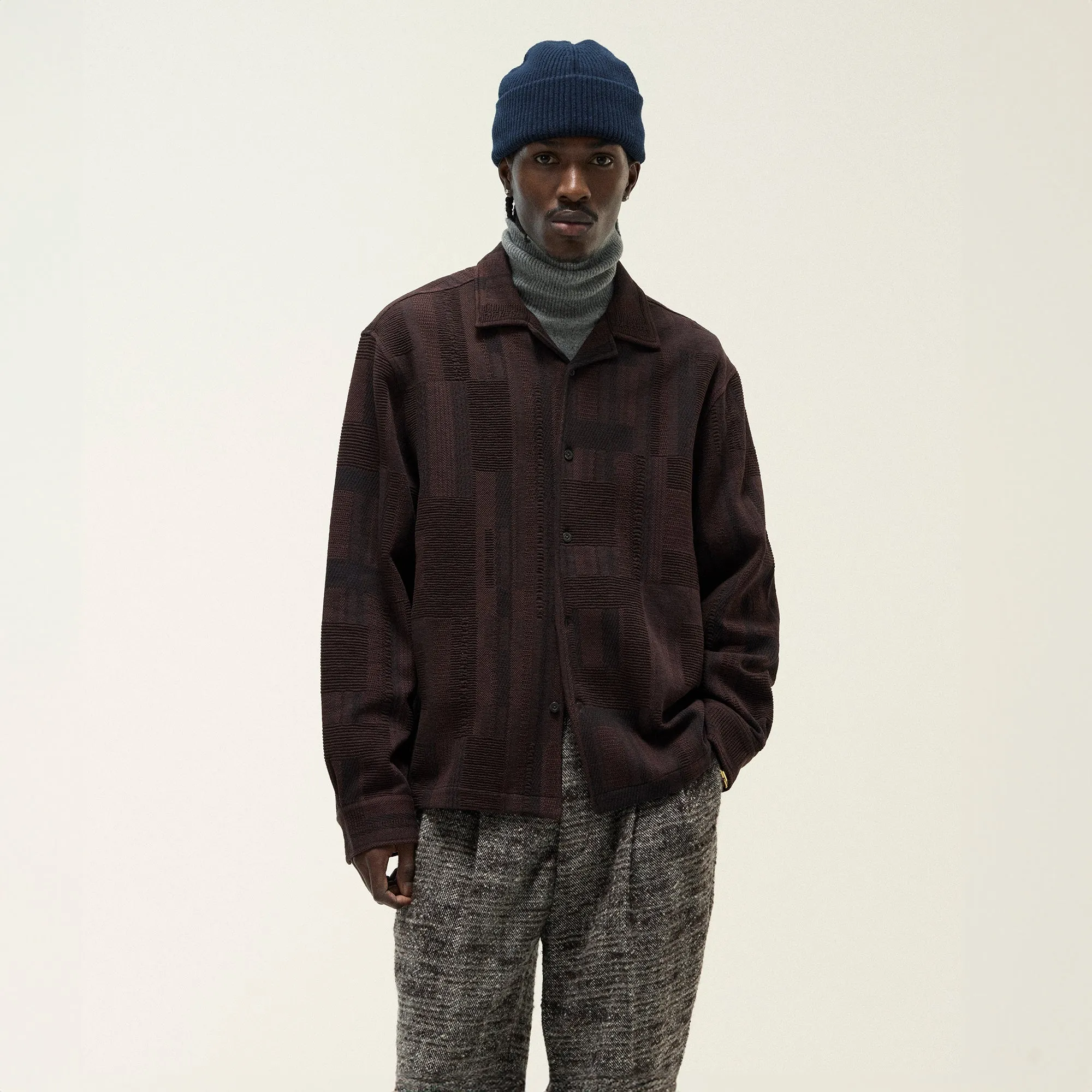 Kith Geometric Knit Cohen Shirt - Incognito sold by Kith product image thumbnail 5