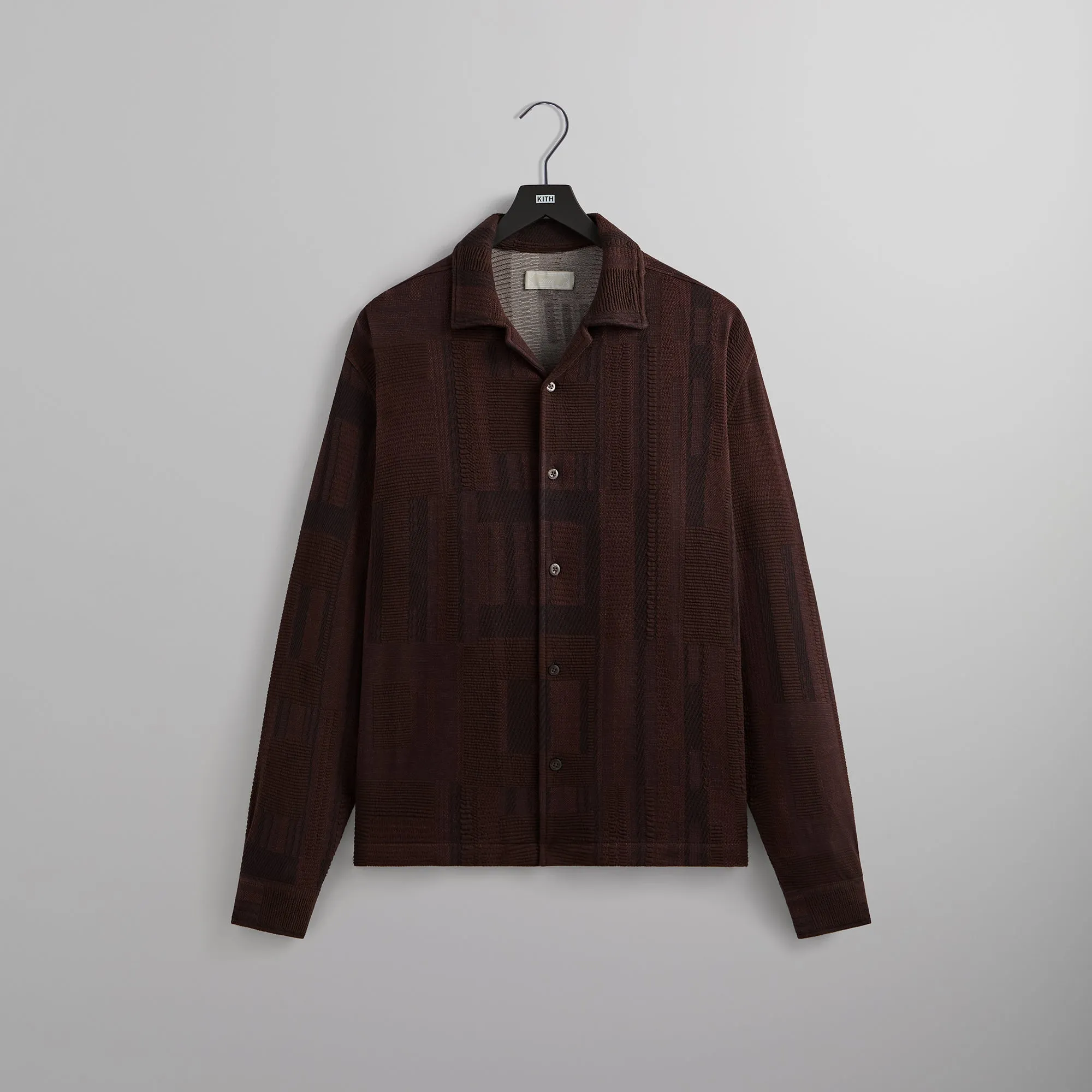 Kith Geometric Knit Cohen Shirt - Incognito sold by Kith
