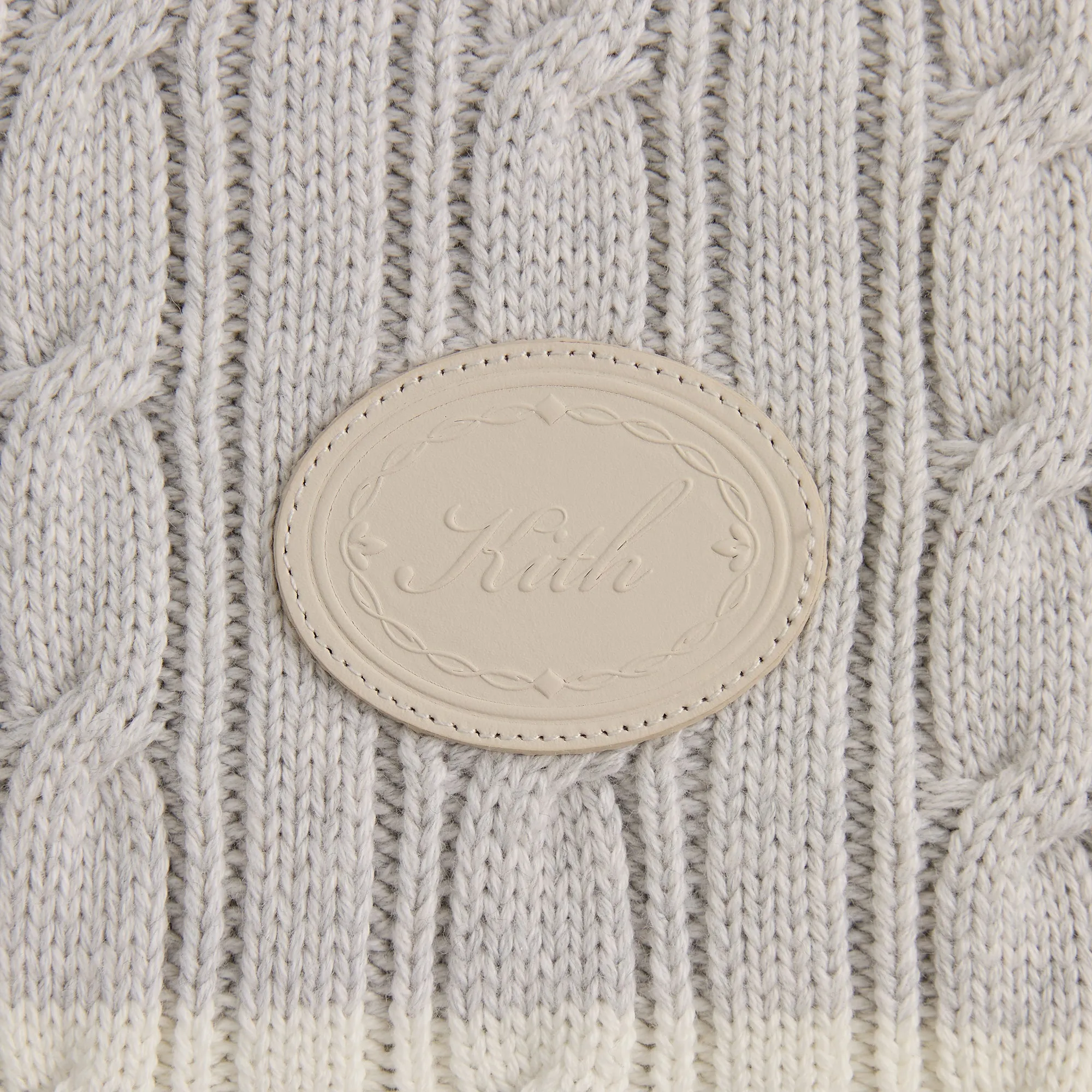 Kith Abram Cardigan - Light Heather Grey sold by Kith product image thumbnail 4