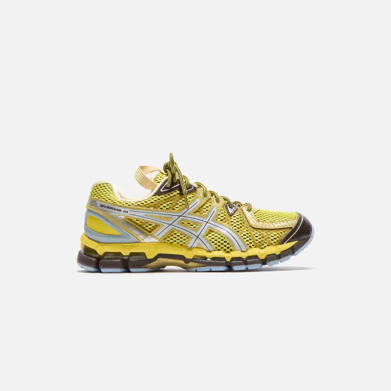 ASICS UB-9S Gel-Kayano 20 - Vibrant Yellow / Pure Silver sold by Kith