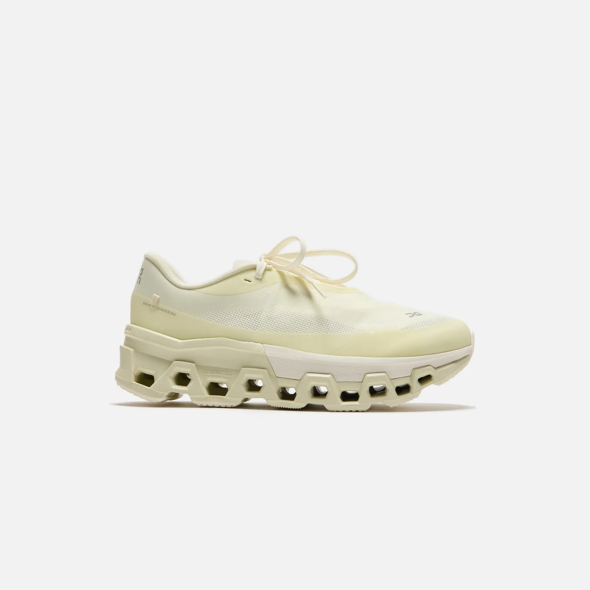 On x Post Archive Faction Cloudmonster 2 - Seedling / White sold by Kith