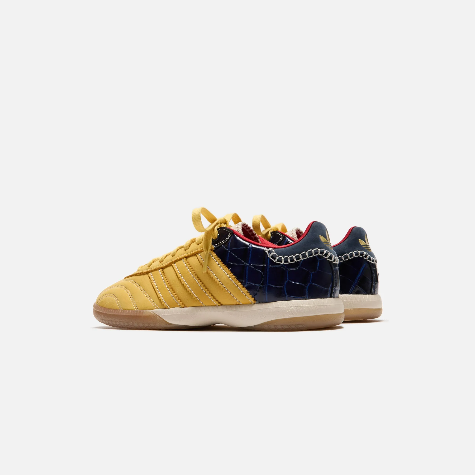 adidas x Wales Bonner Samba Millennium - St Fade Gold / Collegiate Navy sold by Kith product image thumbnail 4