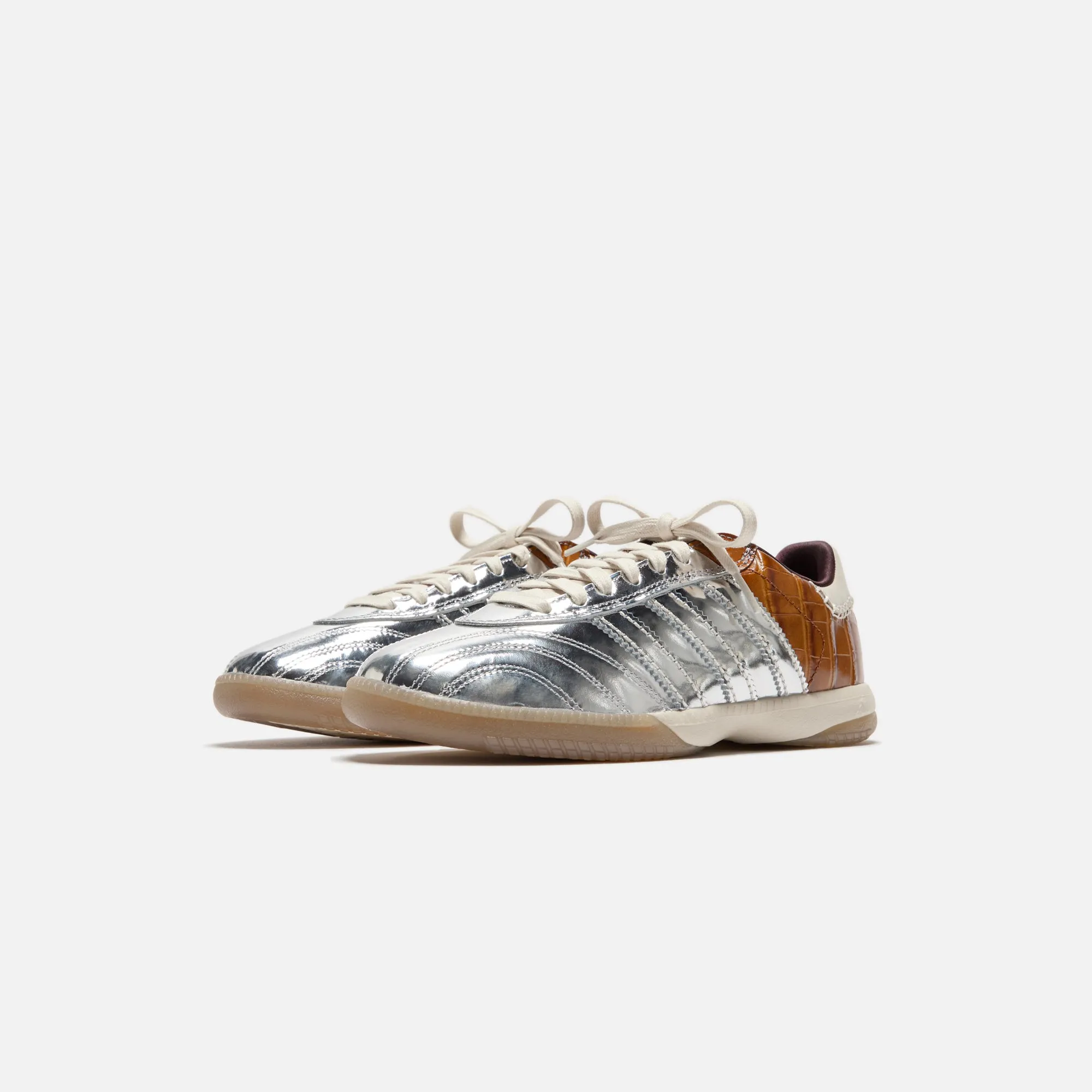 adidas x Wales Bonner Samba Millennium - Silver Metallic / Easy Yellow sold by Kith product image thumbnail 2