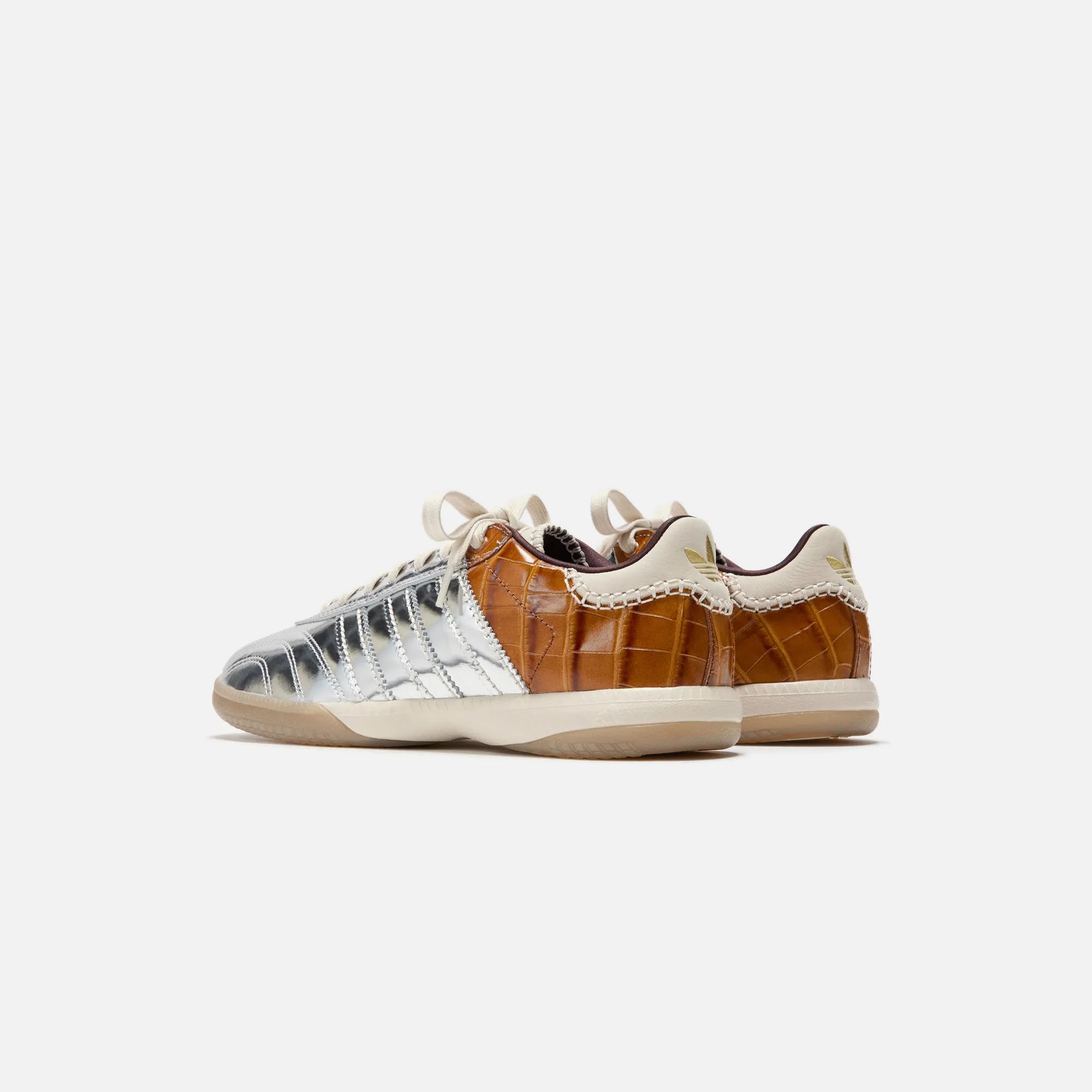 adidas x Wales Bonner Samba Millennium - Silver Metallic / Easy Yellow sold by Kith product image thumbnail 4