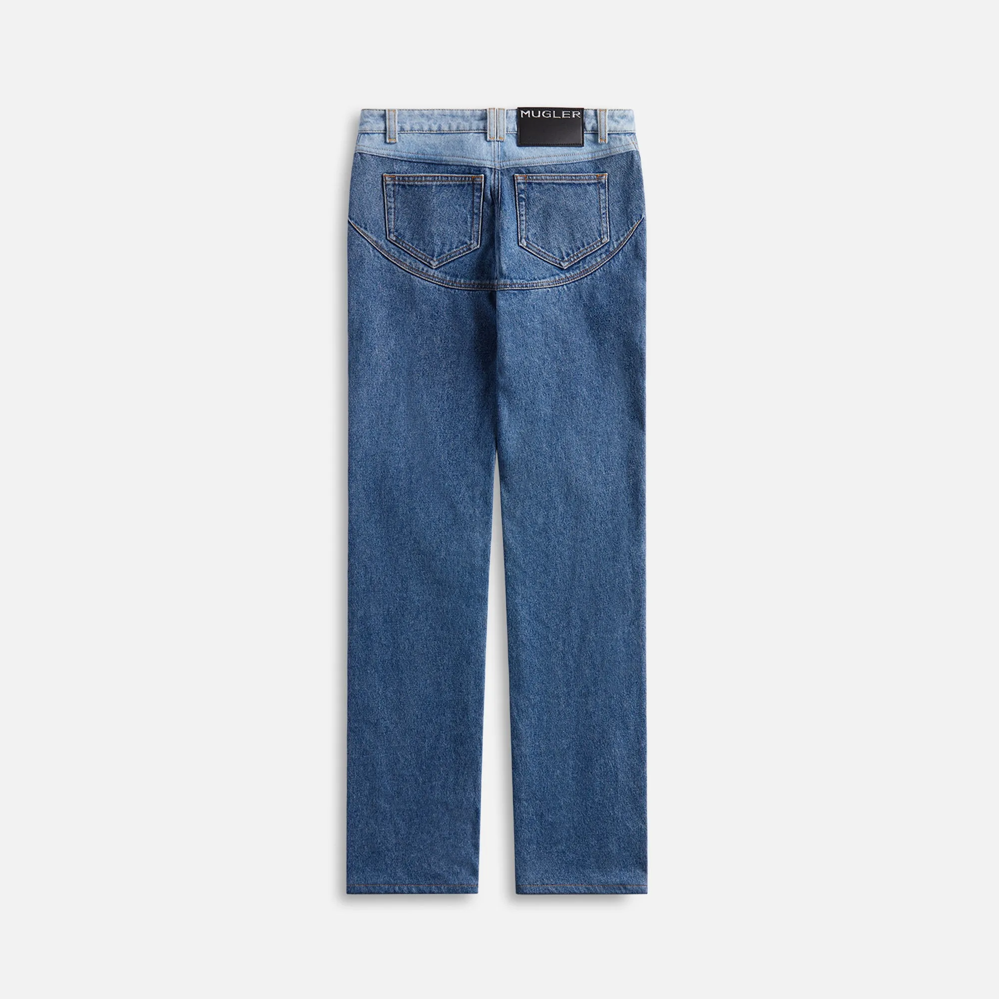 Mugler Paneled Denim - Blue sold by Kith product image thumbnail 2