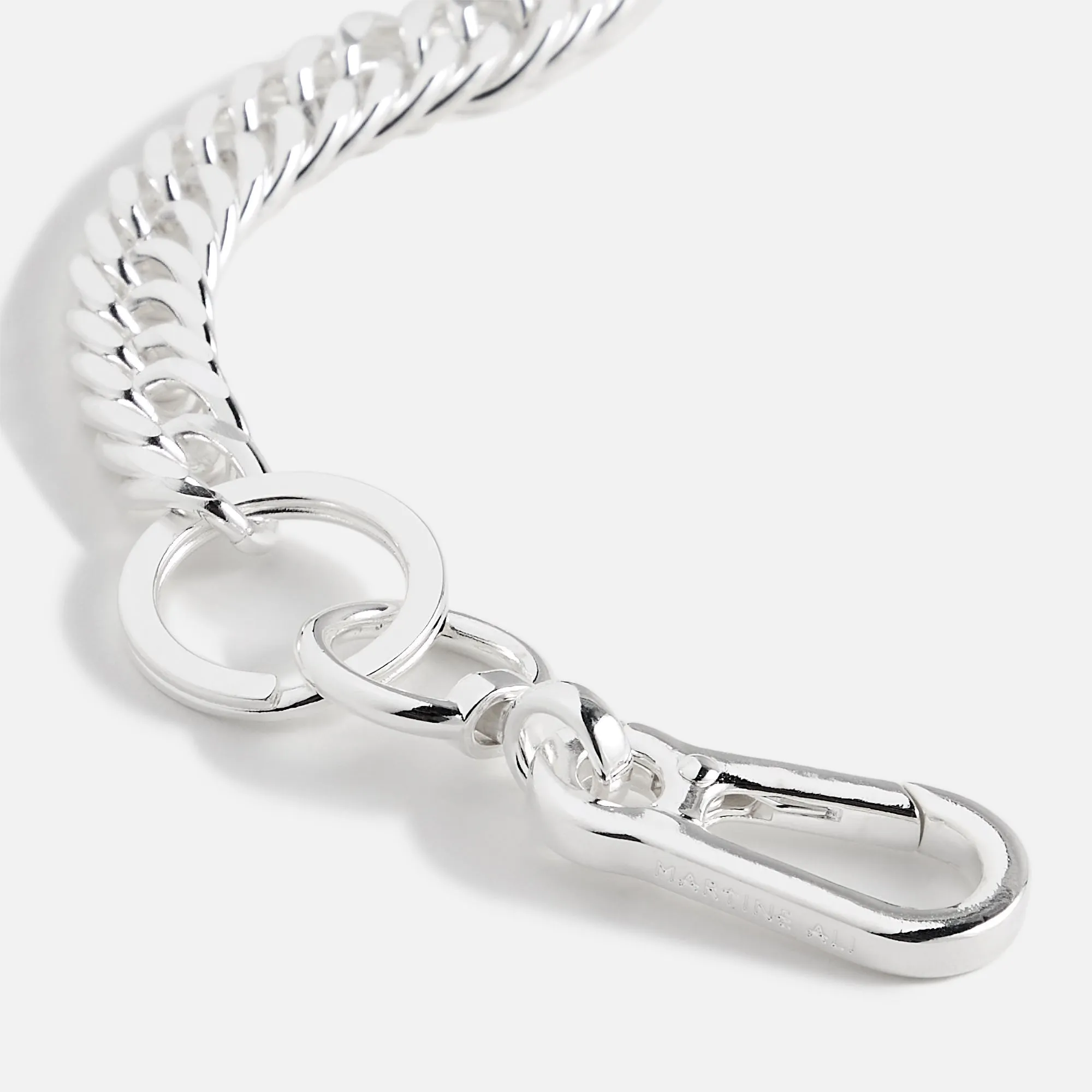 Martine Ali Twin Link Hardware Bracelet - Silver sold by Kith product image thumbnail 2