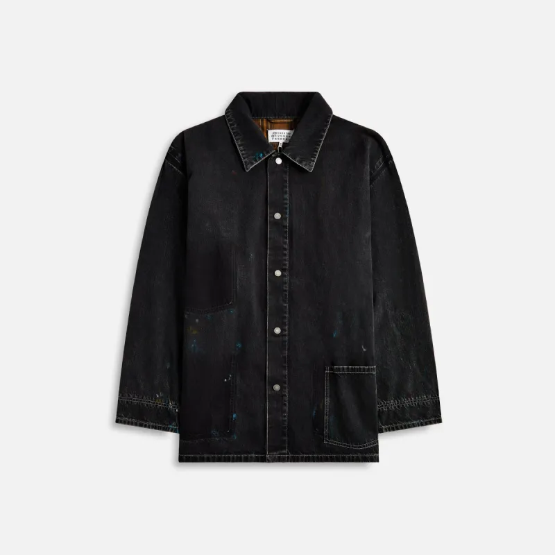Maison Margiela 14 Oz Origin Denim Jacket - Black sold by Kith