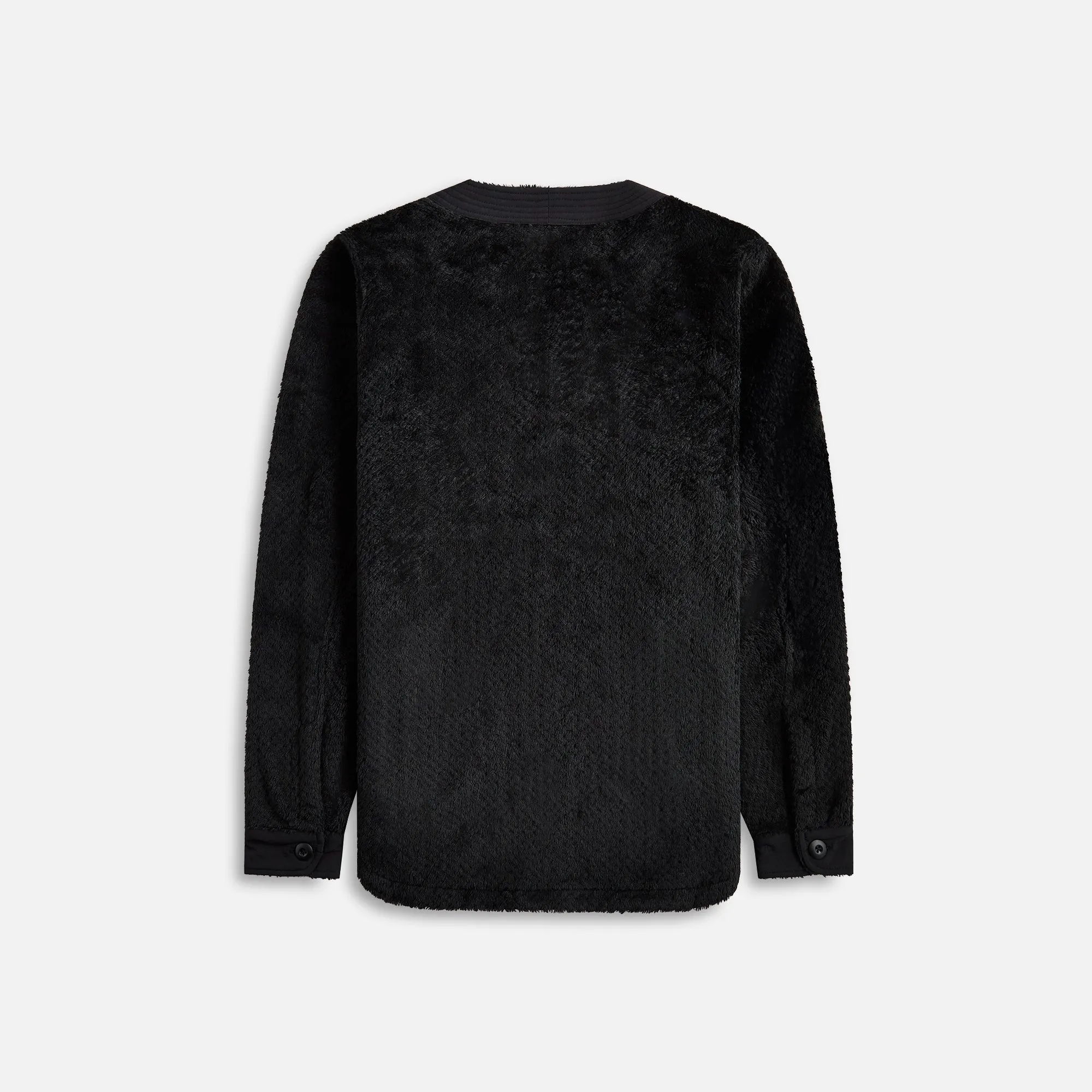 Maharishi Polartec Long Sleeve Baseball Shirt - Black sold by Kith product image thumbnail 2