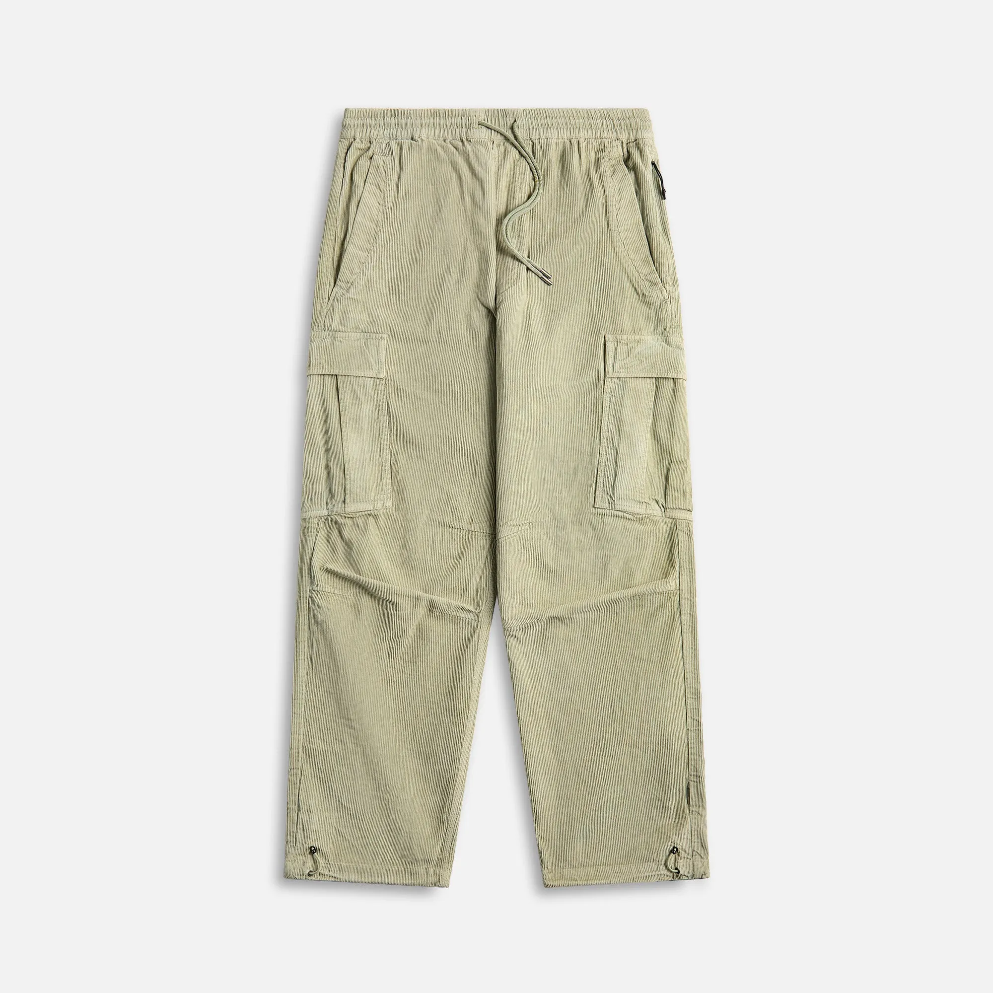 Maharishi Hemp Utility Cargo Track Pants Sage - Black sold by Kith