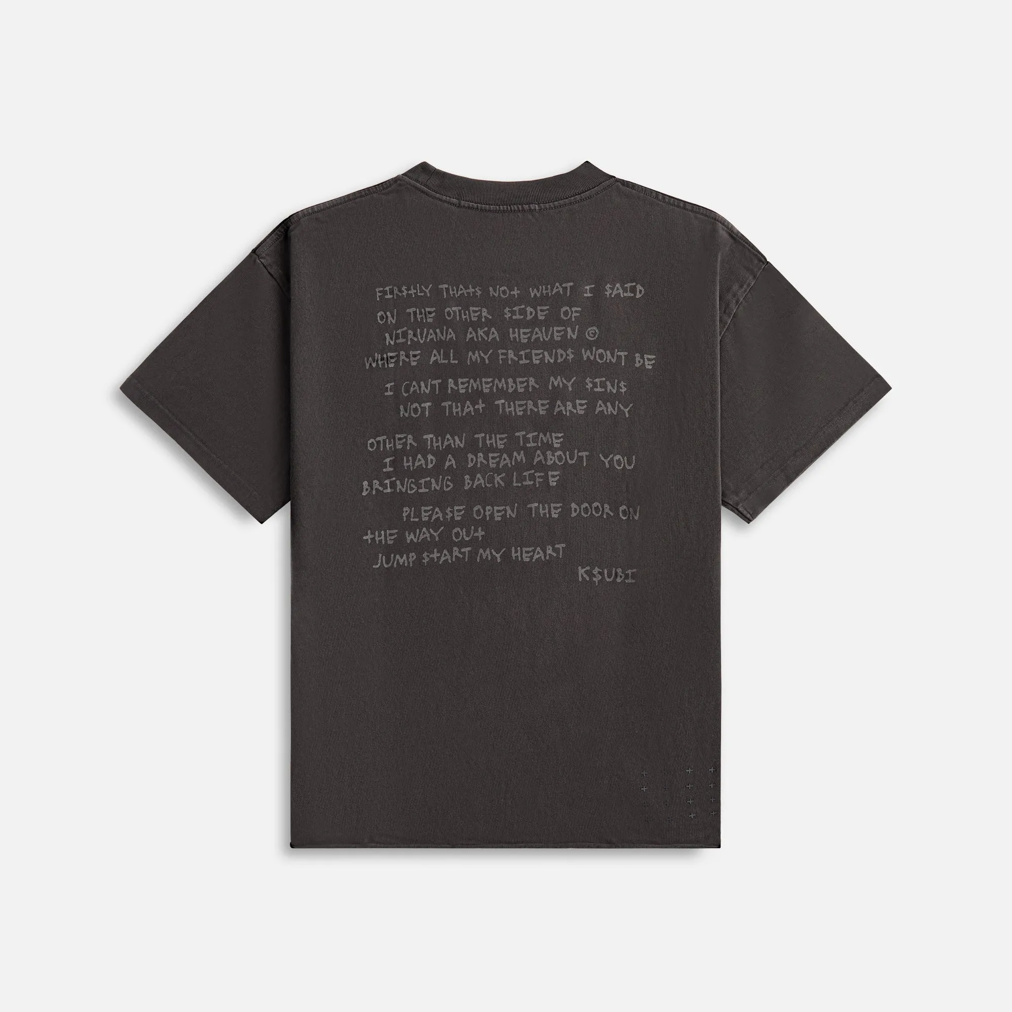 Ksubi Hit List Ekcess Tee - Faded Black sold by Kith product image thumbnail 2