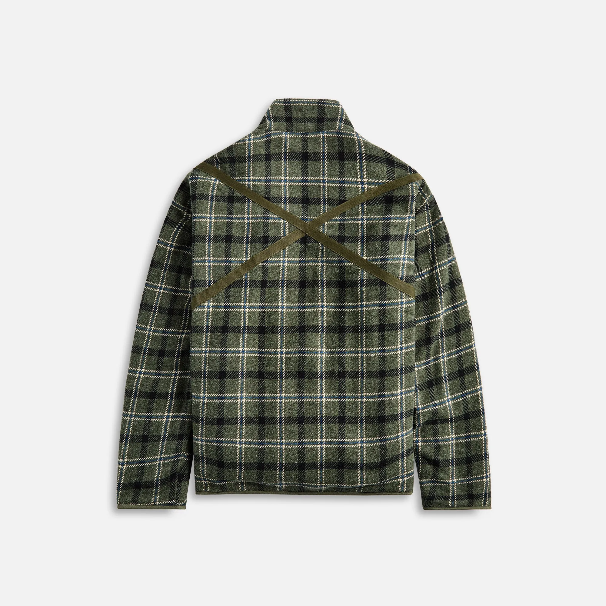 Greg Lauren Army Plaid Sherpa GL1 - Army sold by Kith product image thumbnail 2