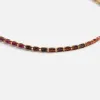 Crystal Haze Mini Baguette Chakra Choker - Multi sold by Kith