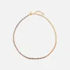 Crystal Haze Mini Baguette Chakra Choker - Multi sold by Kith