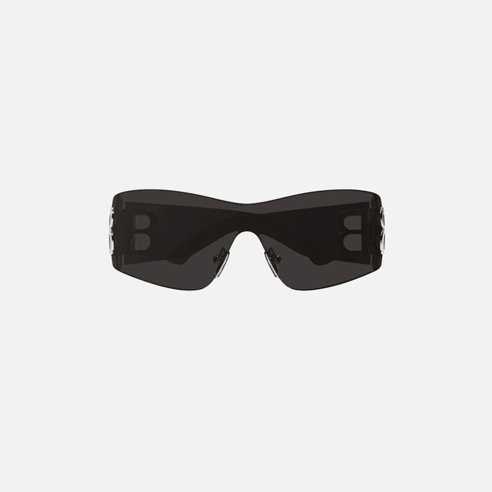 Balenciaga Injected Mask Sunglasses - Black sold by Kith