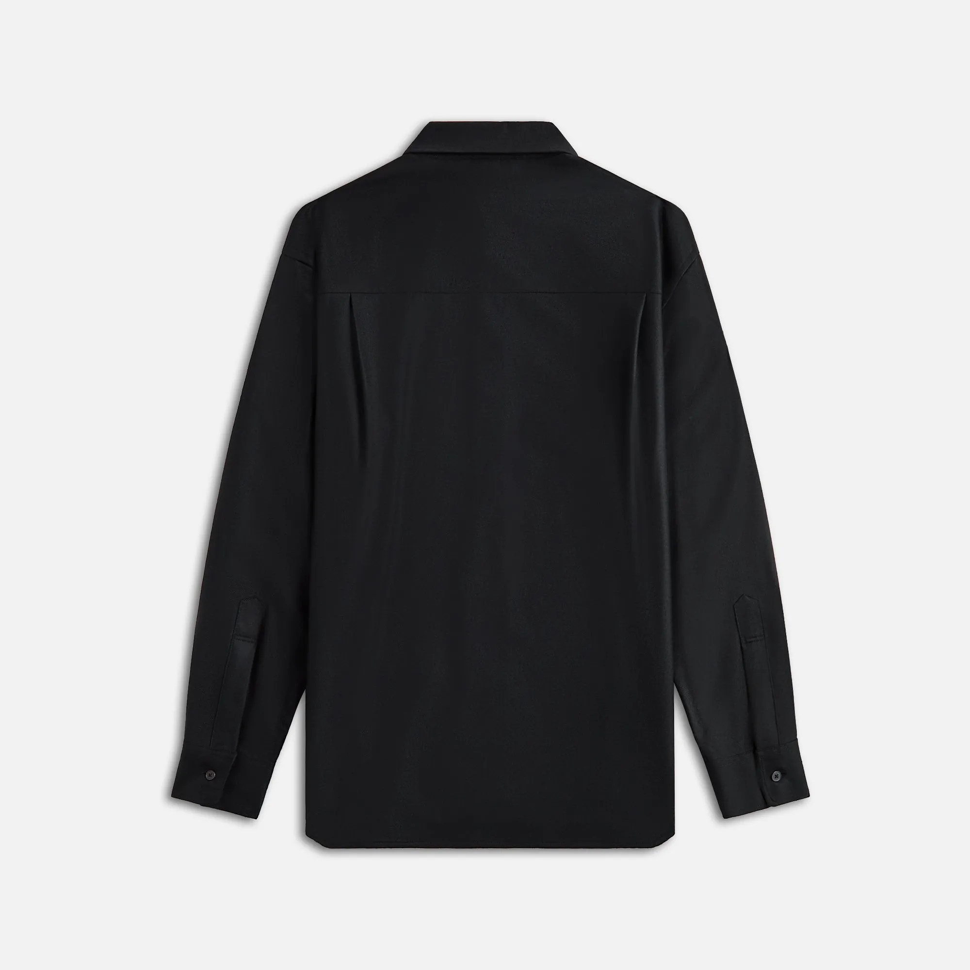 Auralee Super Light Wool Shirt - Black sold by Kith product image thumbnail 2