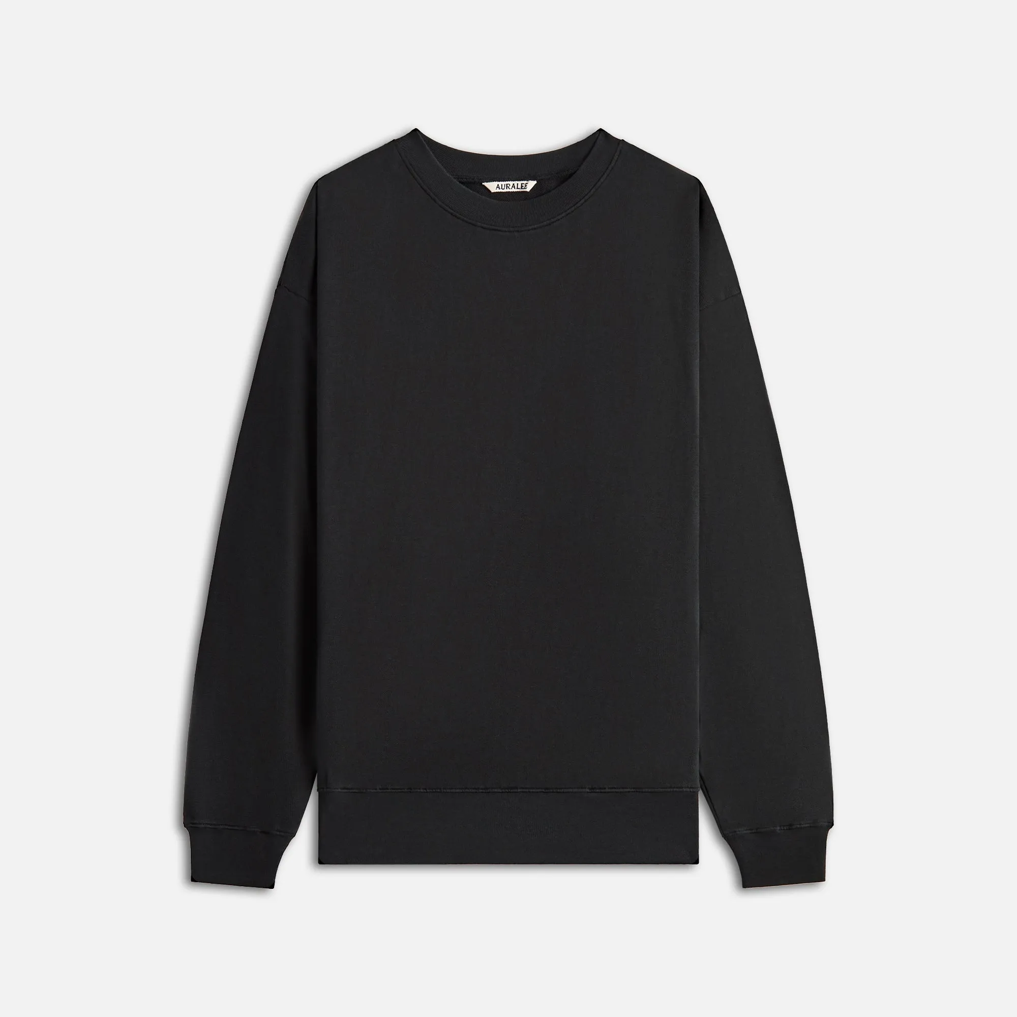 Auralee Super High Gauge Sweater - Black sold by Kith