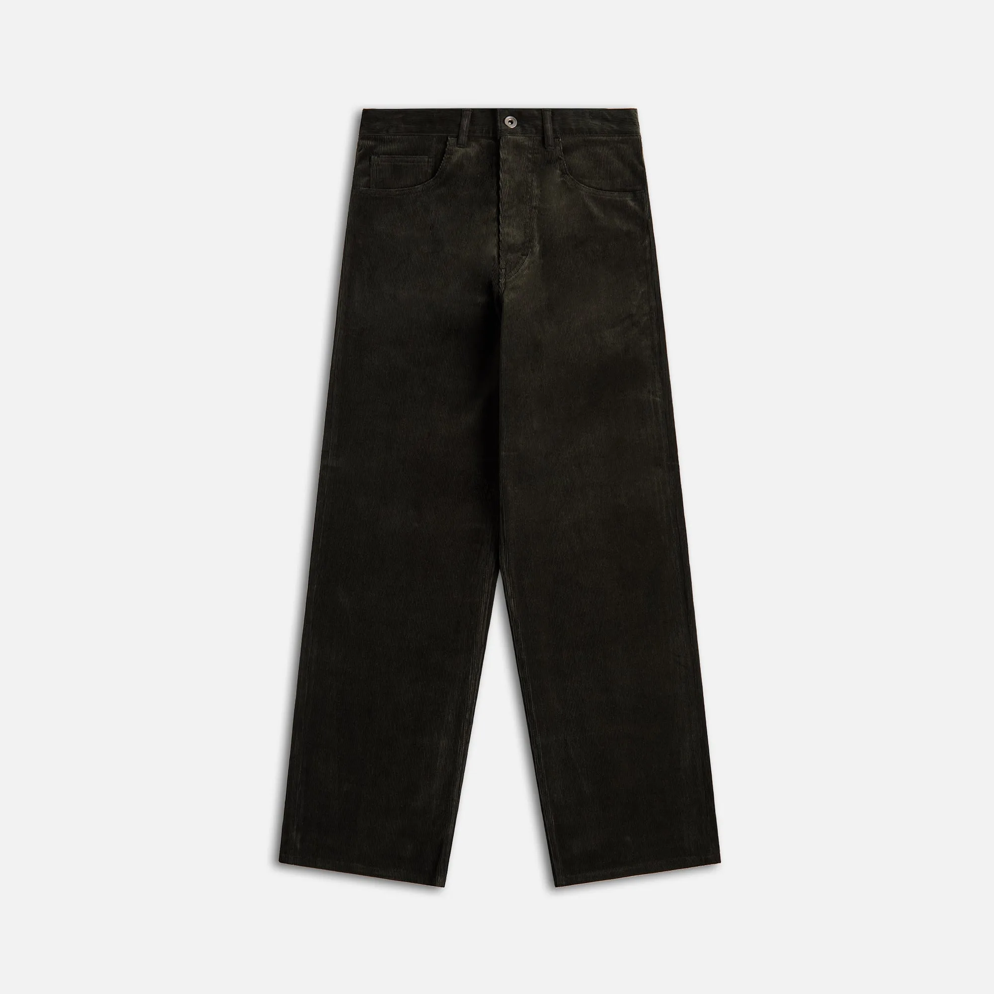 Auralee Finx Corduroy Pants - Dark Brown sold by Kith