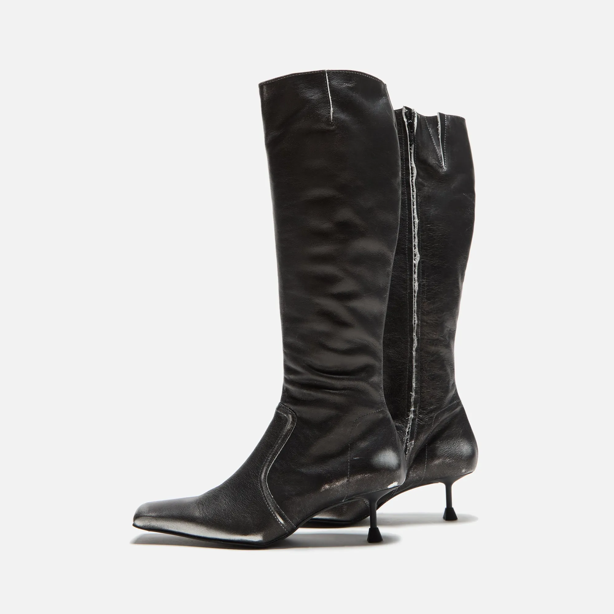 Miista Vikki Tall Boots - Black Grey sold by Kith product image thumbnail 3